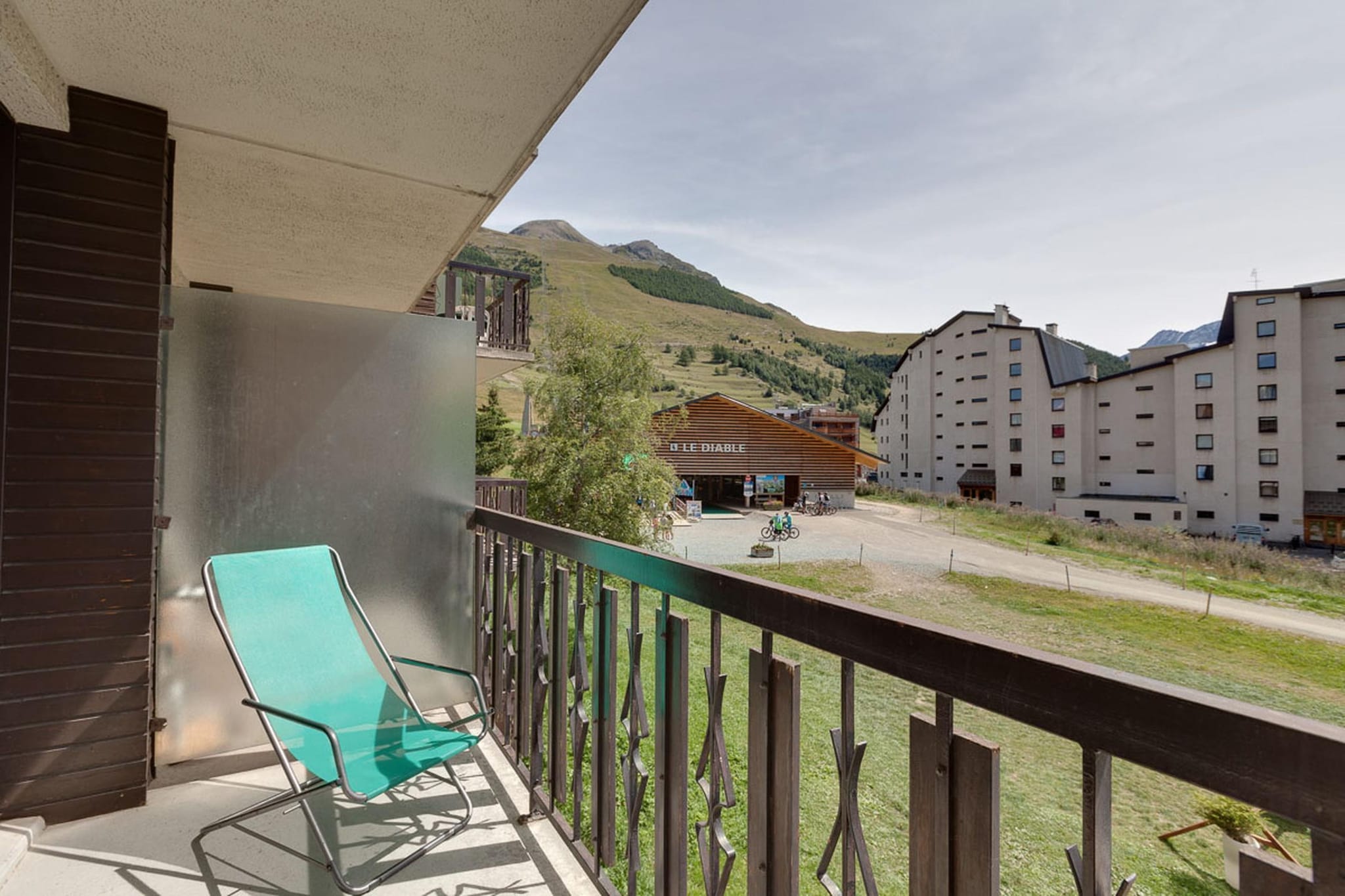 RÃ©sidence Lautaret -Studio 4 personnes avec coin nuit - Terrace balcony