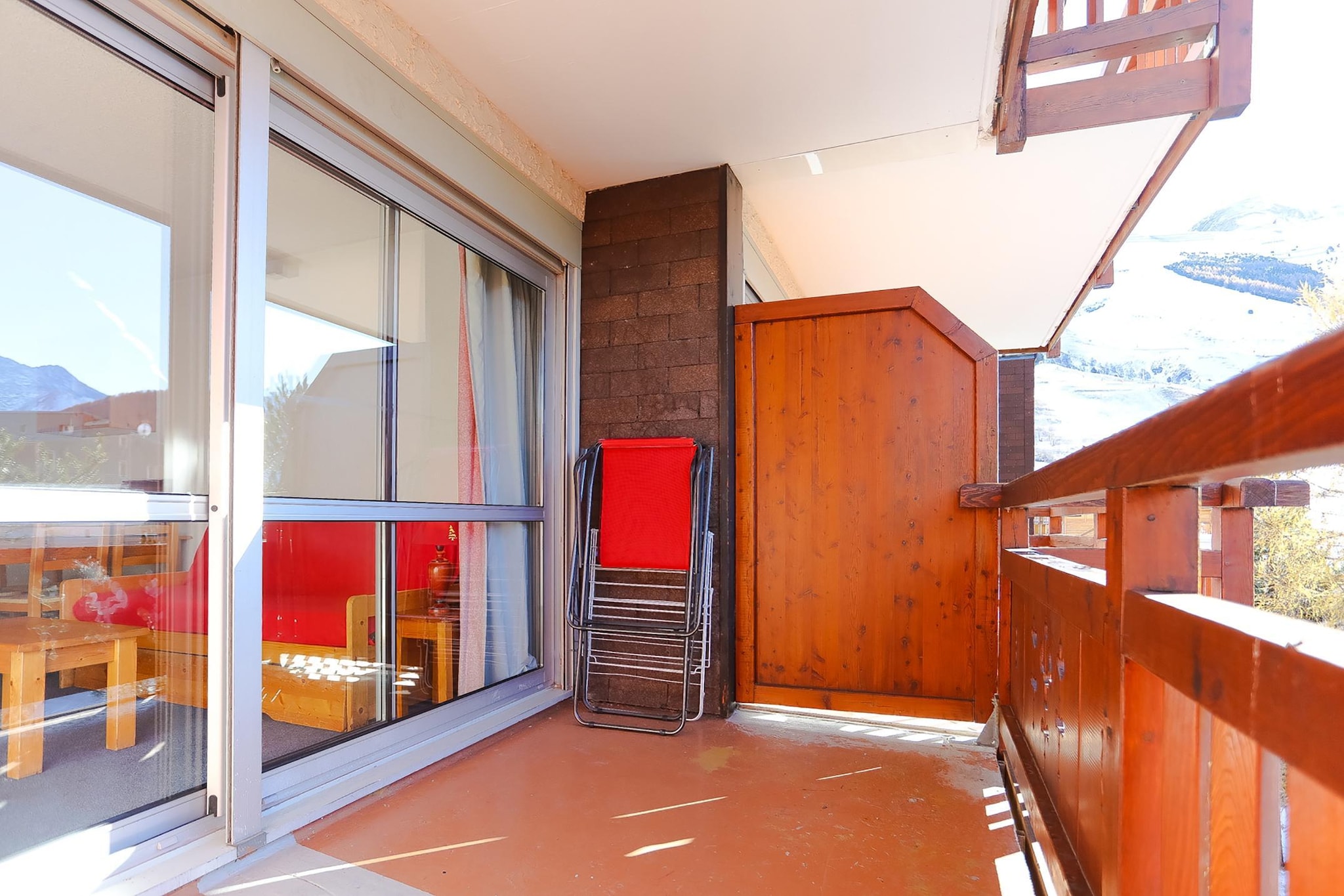 RÃ©sidence Tyrol	Studio 4 personnes avec coin nuit - Terrasse/Balkon