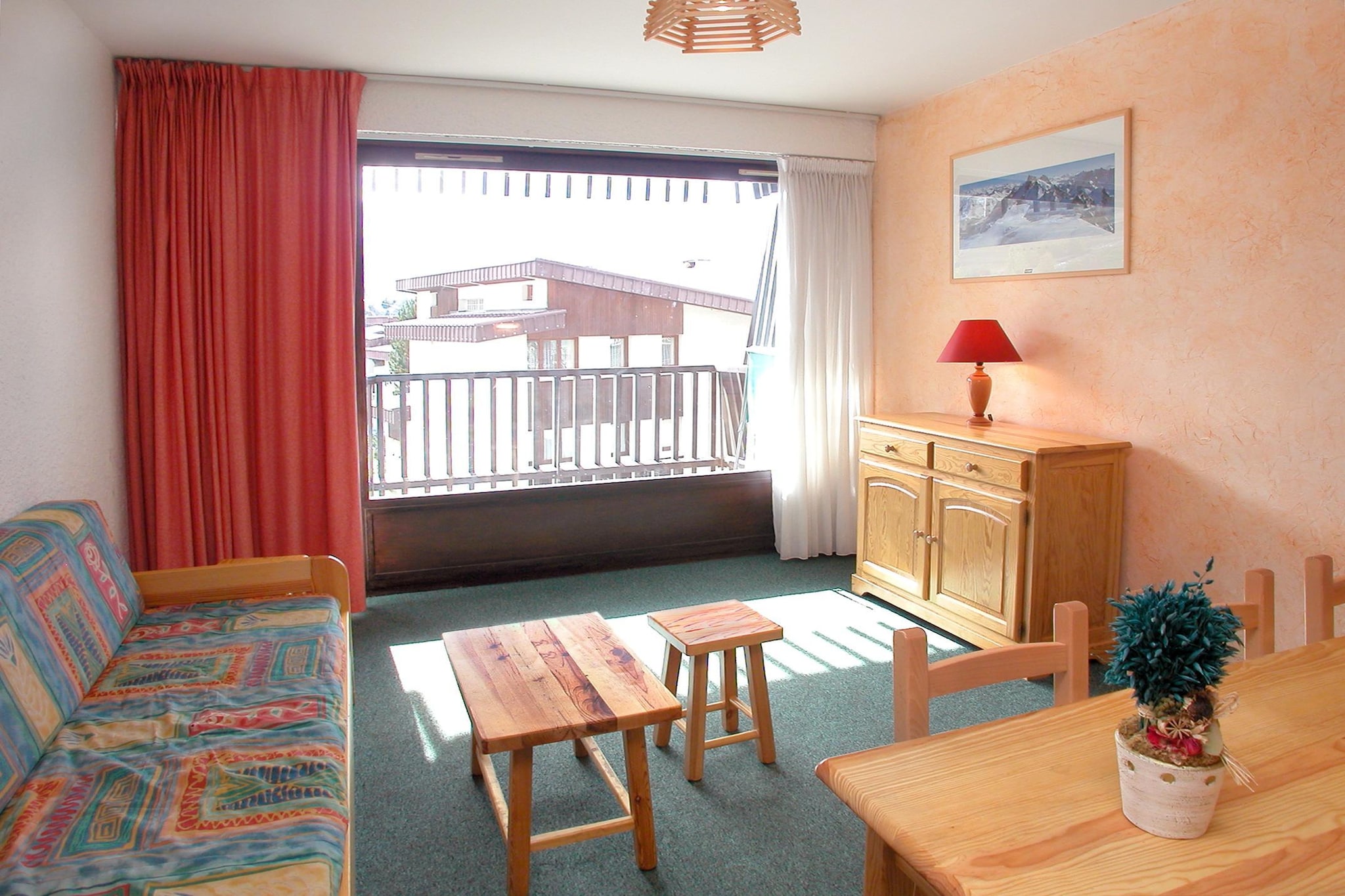 RÃ©sidence Quirlies-Appartement 2 piÃ¨ces avec coin nuit 6 personnes - Salon