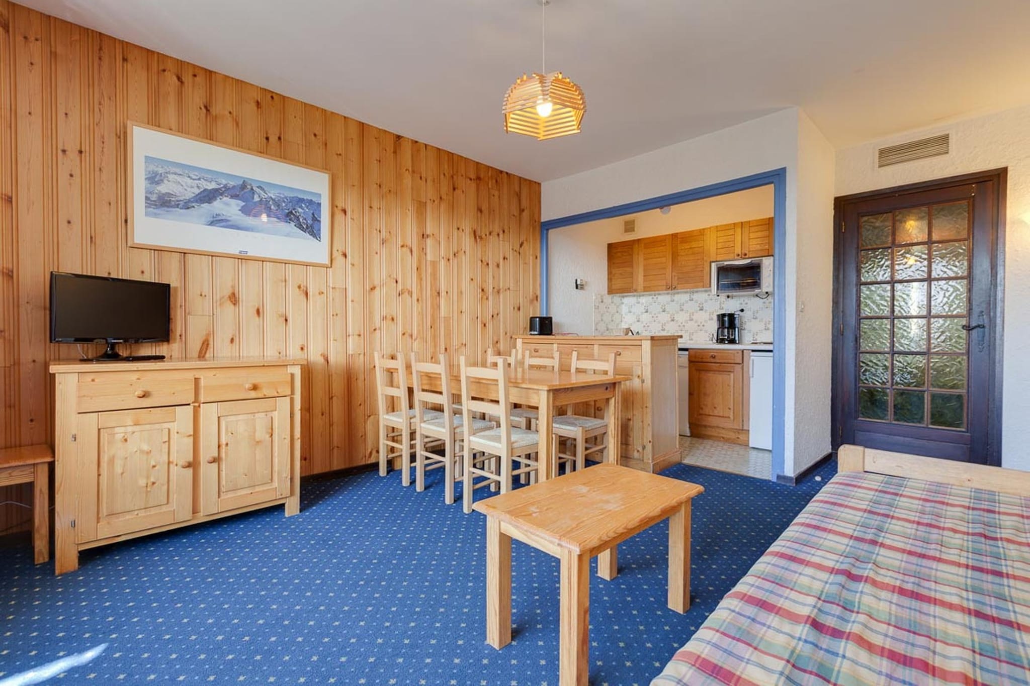 RÃ©sidence Quirlies-Appartement 2 piÃ¨ces avec coin nuit 6 personnes - Salle à manger