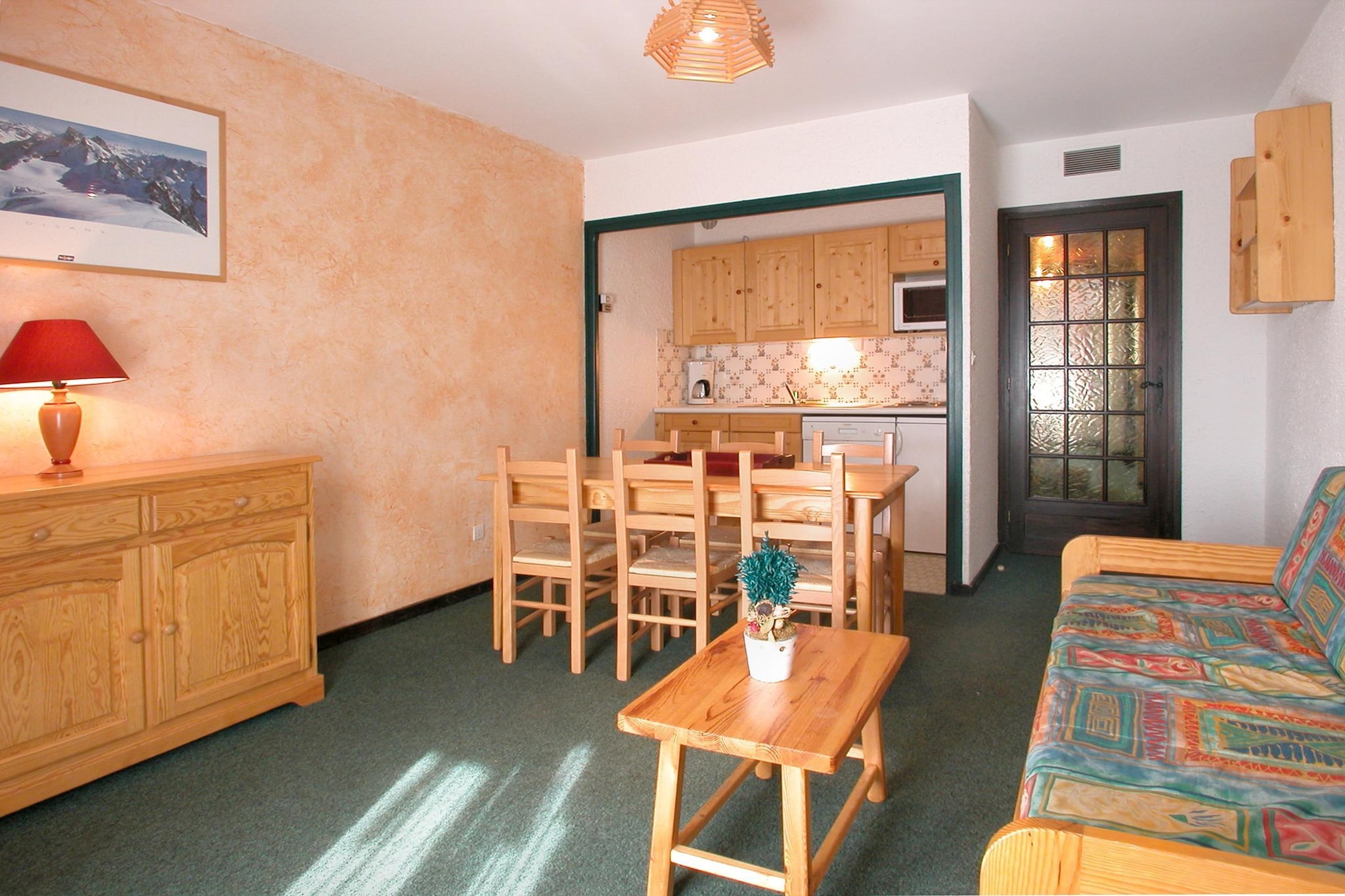 RÃ©sidence Quirlies-Appartement 2 piÃ¨ces avec coin nuit 6 personnes - Salle à manger