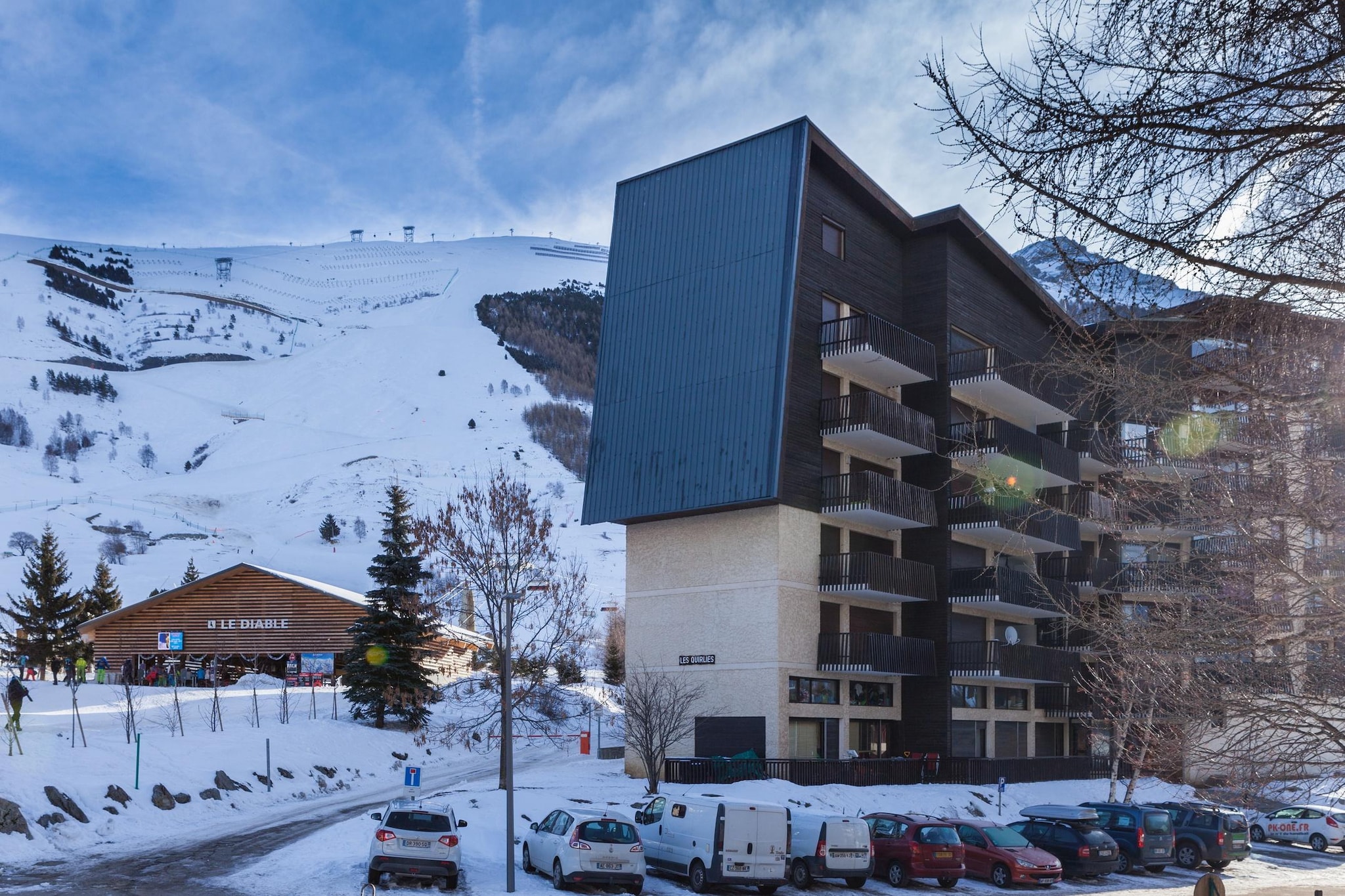 RÃ©sidence Quirlies-Appartement 2 piÃ¨ces avec coin nuit 6 personnes