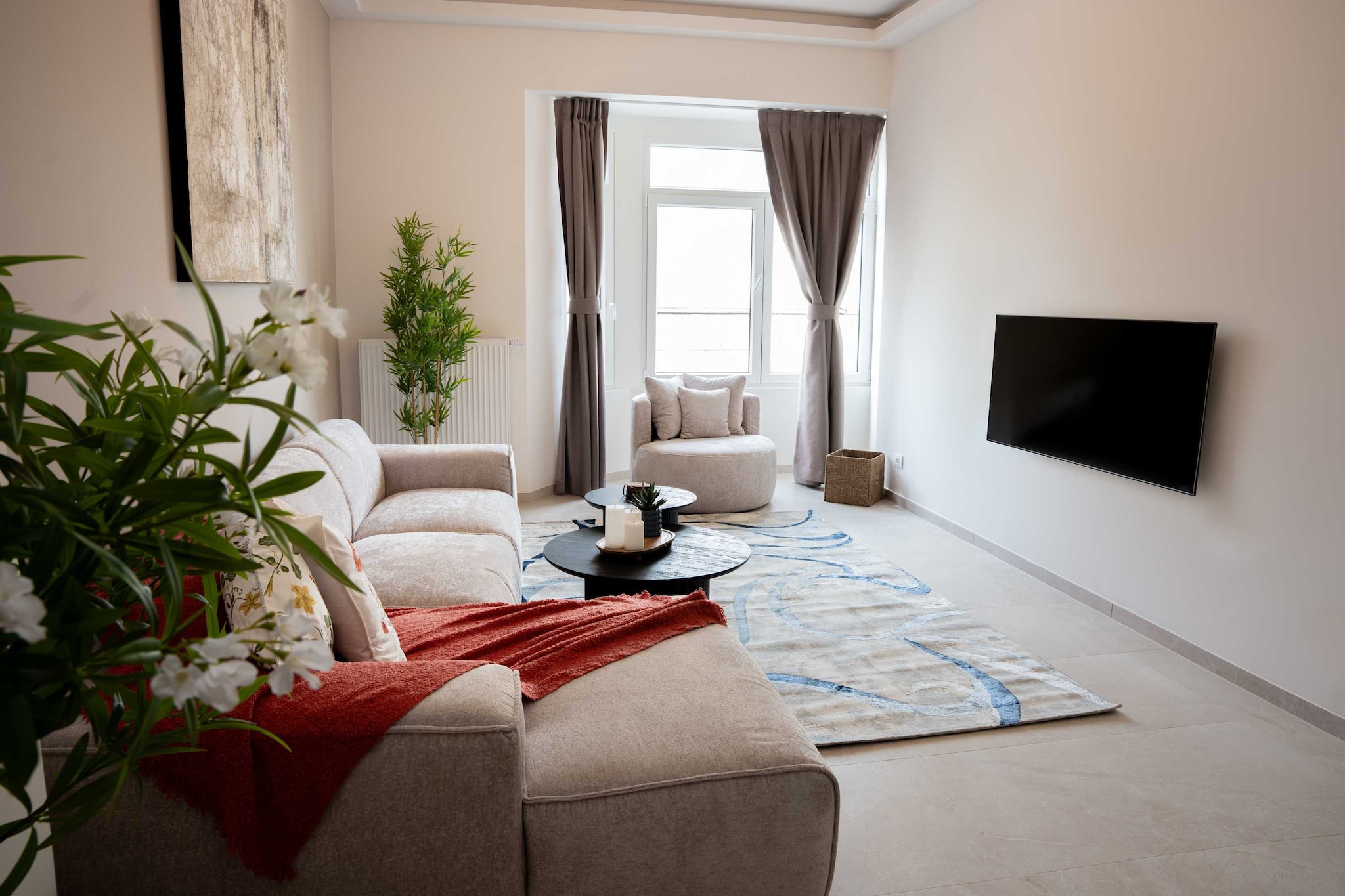 One Lux Stay 2BR/ 2BA Antwerp near Central Station - Salon