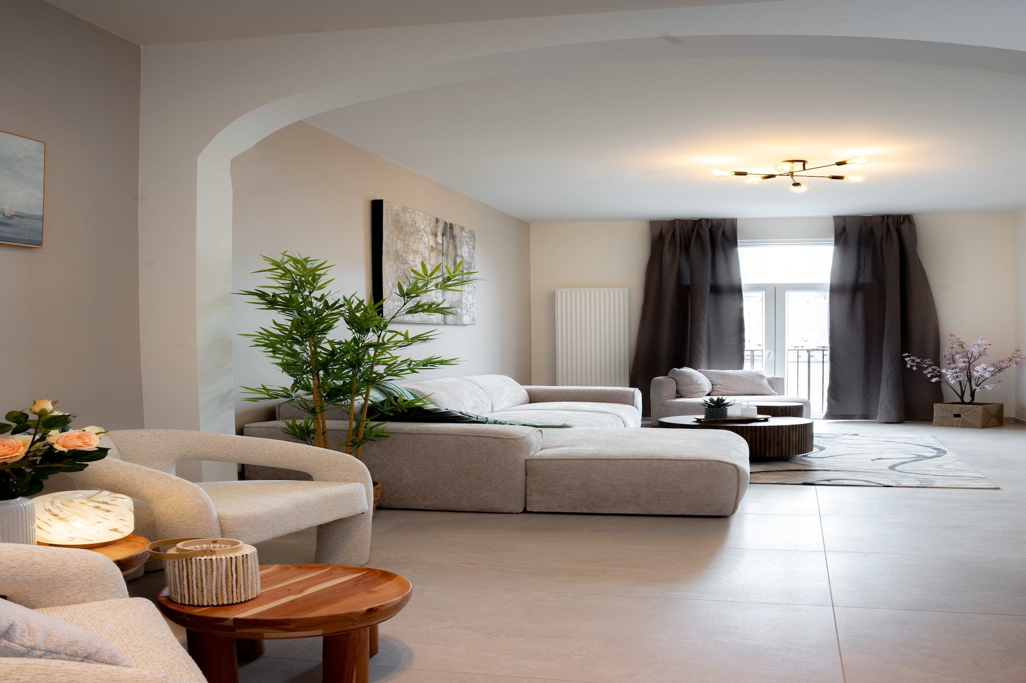 One Lux Stay 2BR/ 2BA Antwerp near Central Station - Salon
