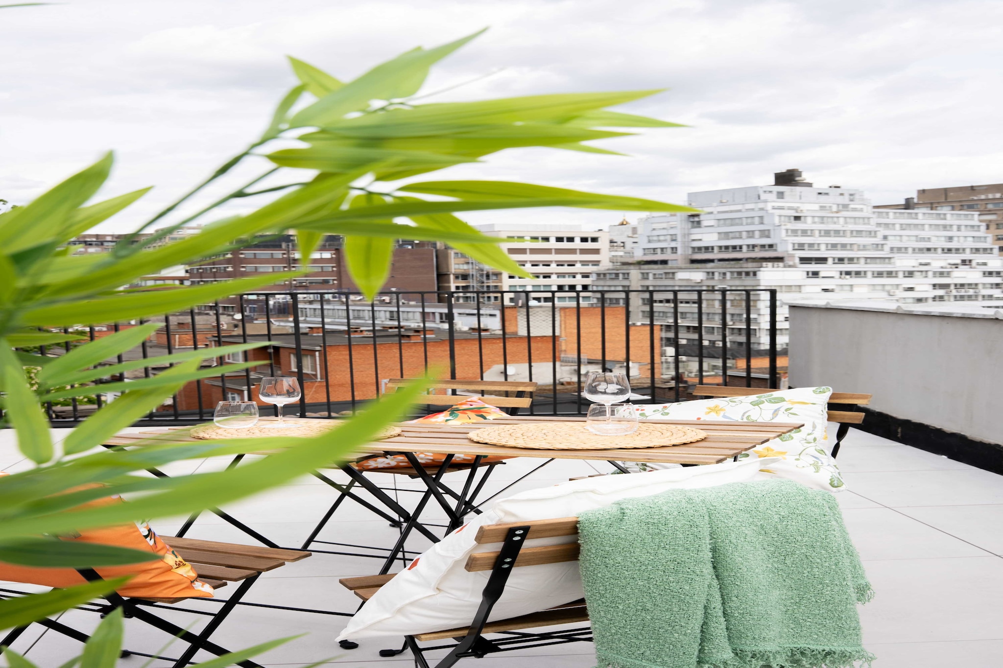 One Lux Stay 2BR/ 2BA Antwerp near Central Station - Terrasse / balcon