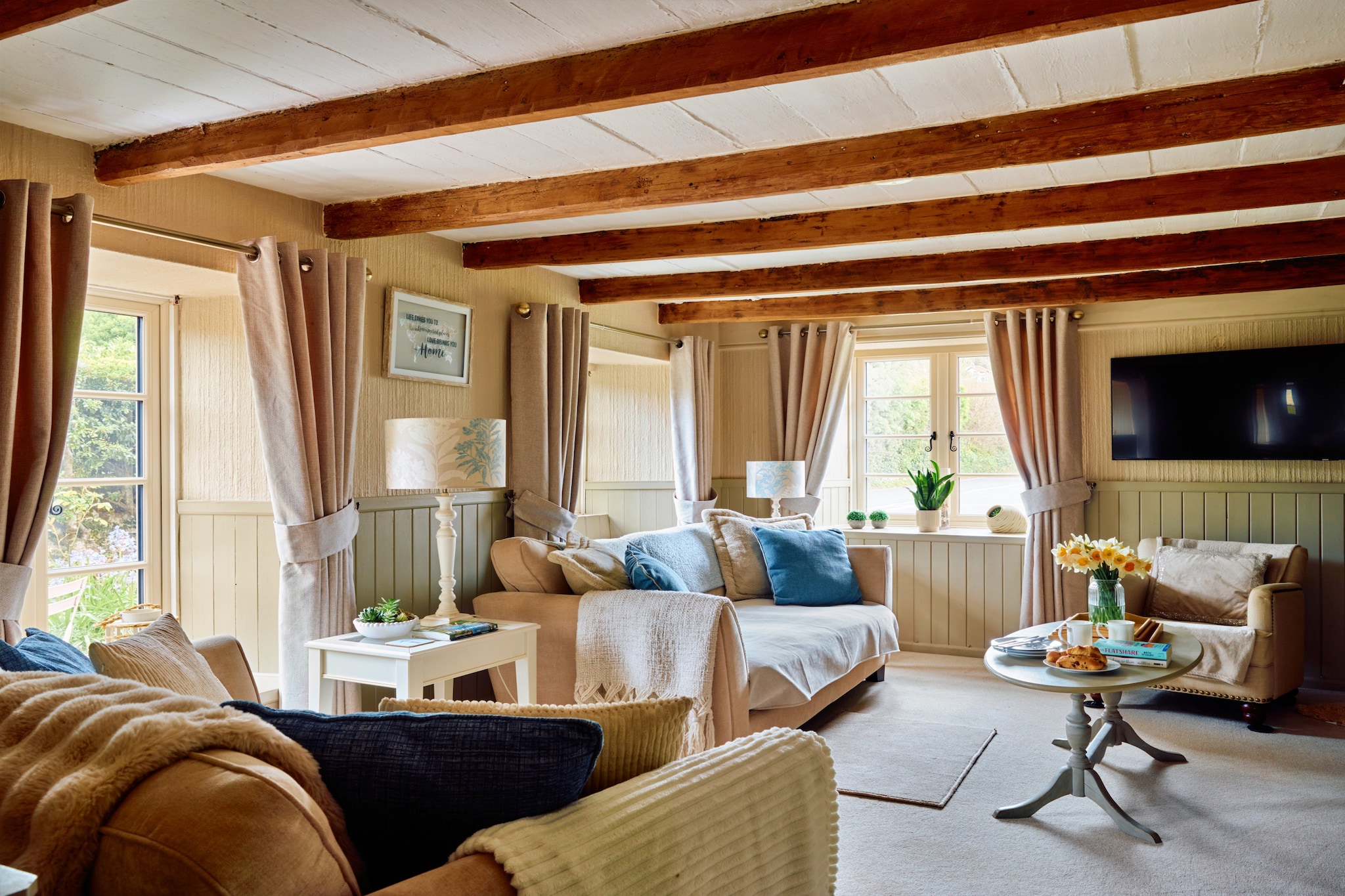 Rosedale Cottage - Woonkamer
