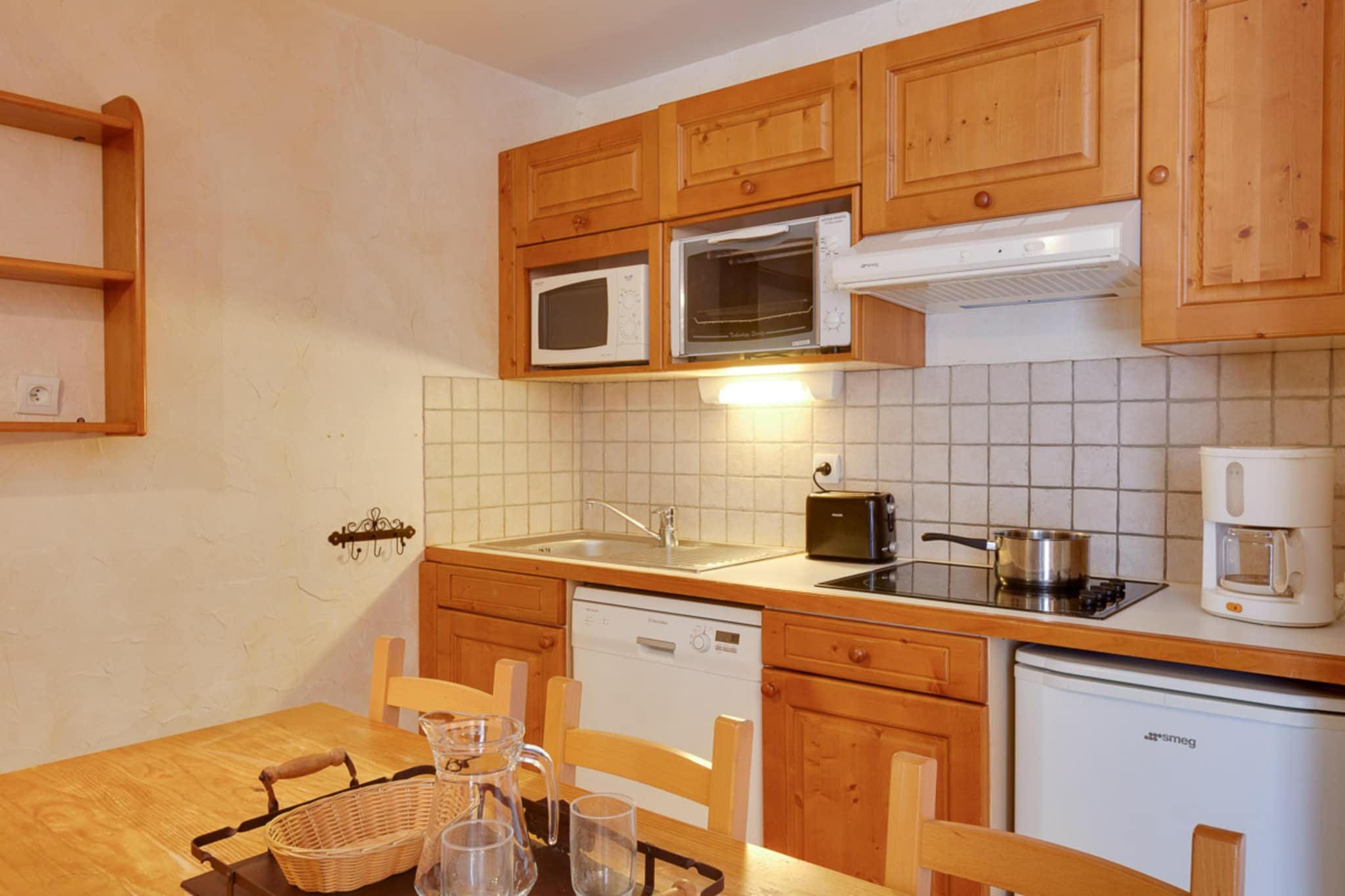 Les Bleuets Residence - 3-room apartment with sleeping alcove - Keuken