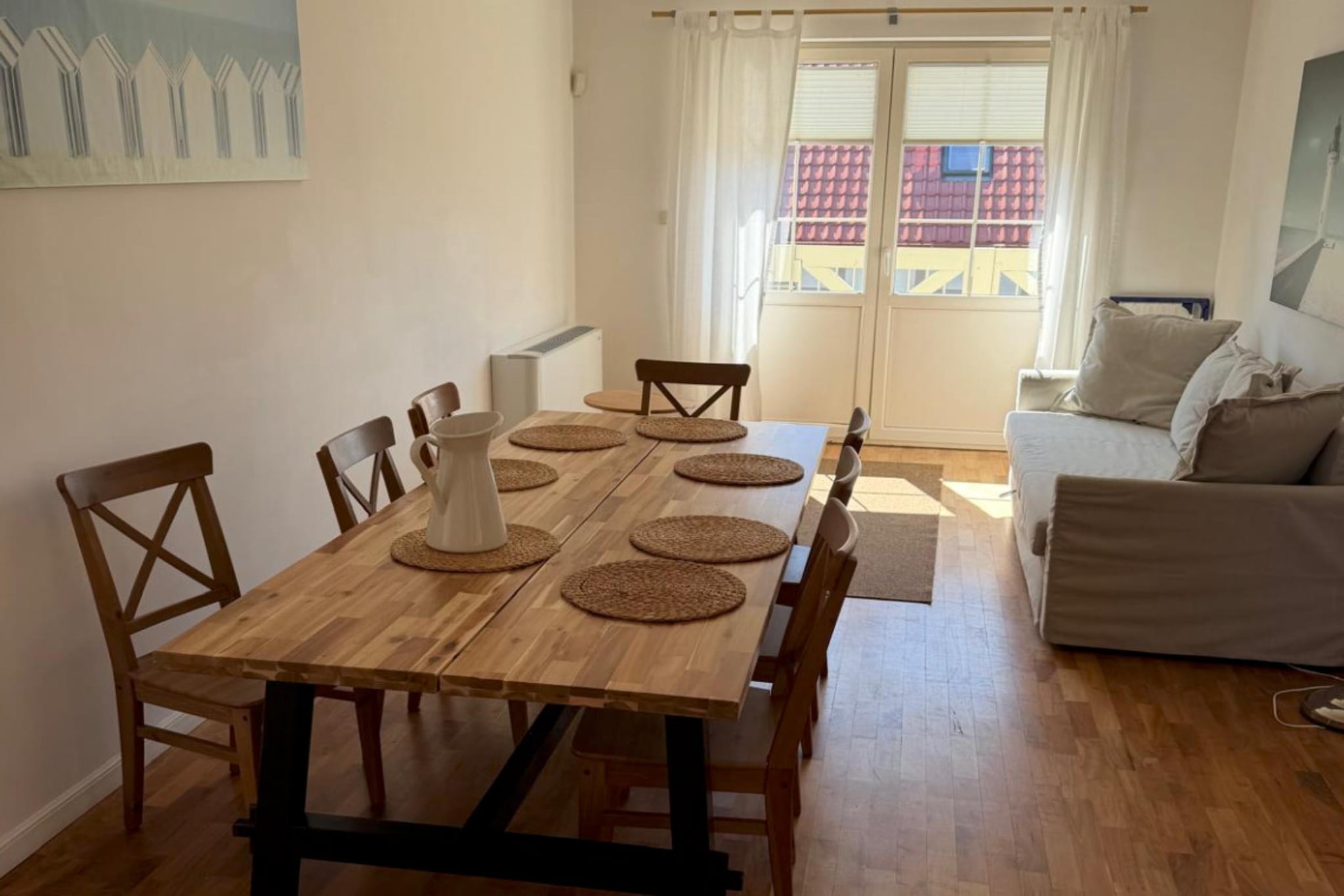 Apartament nr 9 dla 6 osób Dębki - Dining room