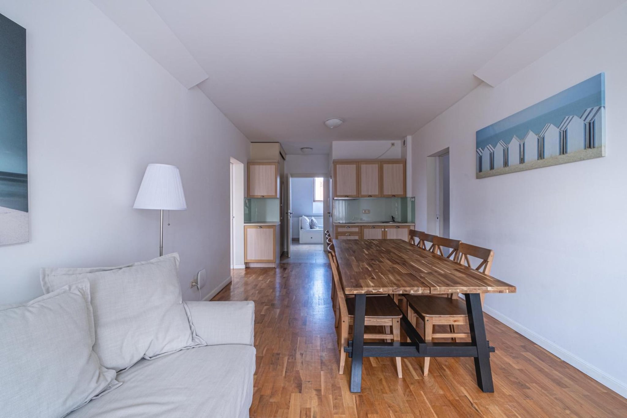 Apartament nr 10 dla 6 osób Dębki - Esszimmer