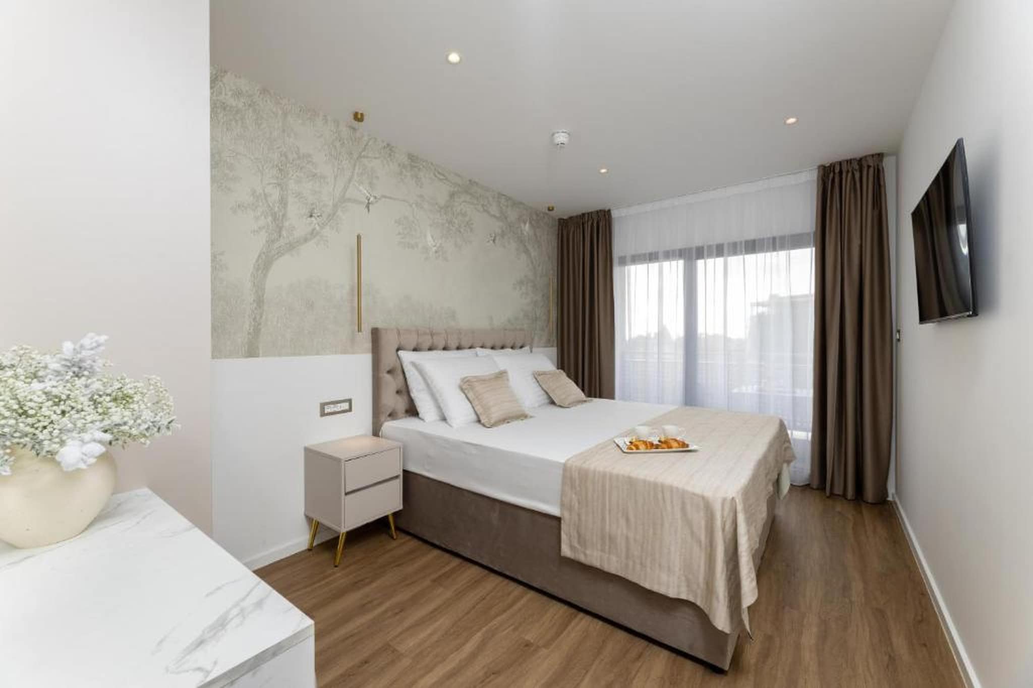 PICTAS Residence - Standard Double or Twin Room with Balcony - Chambre