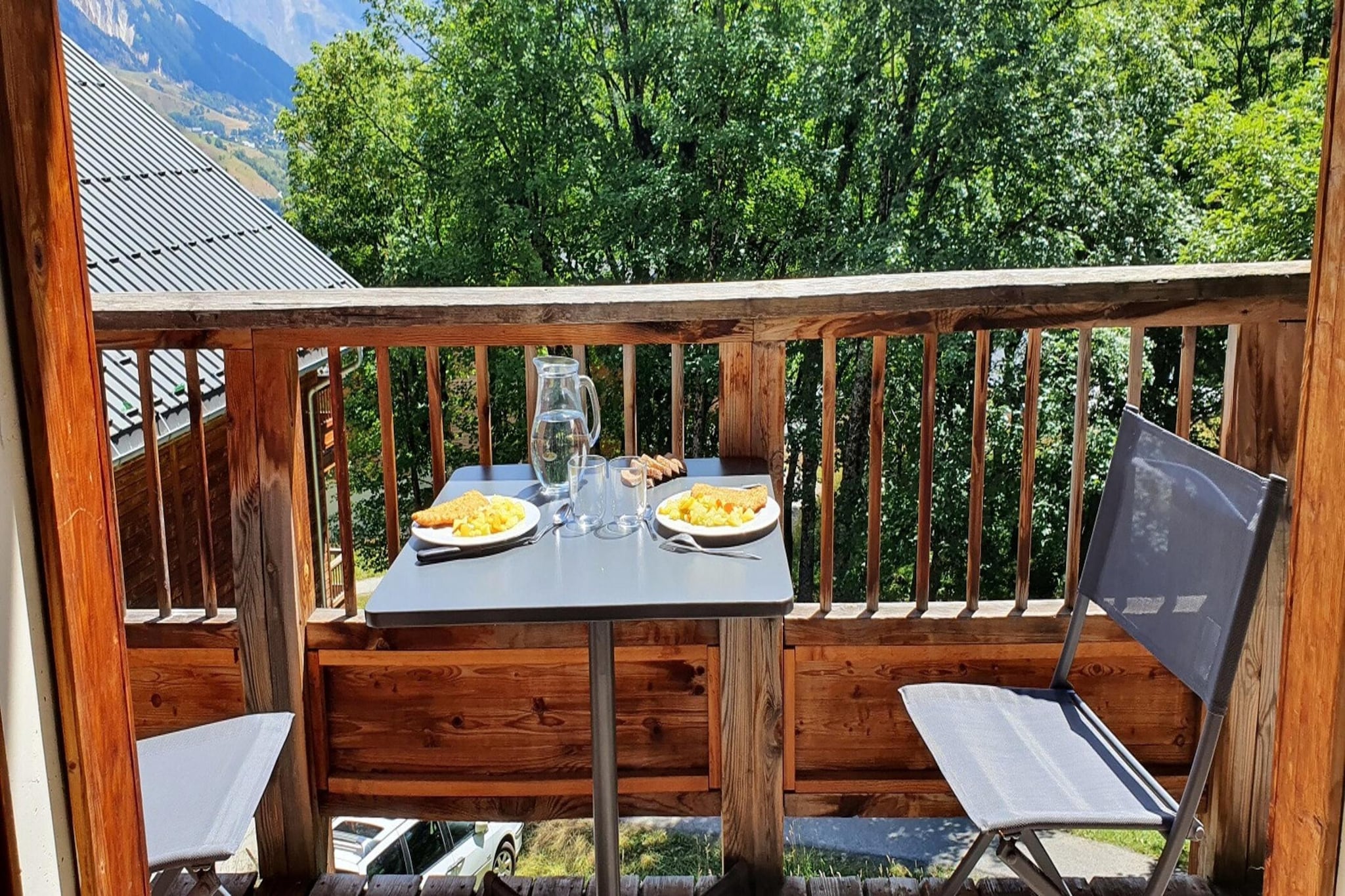 Les Biches N°82 - 4P8 - Terrasse/Balkon