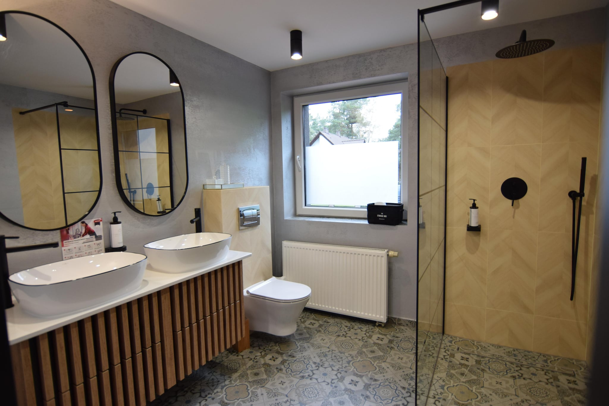 Apartament na I piętrze Stężyca - Badezimmer