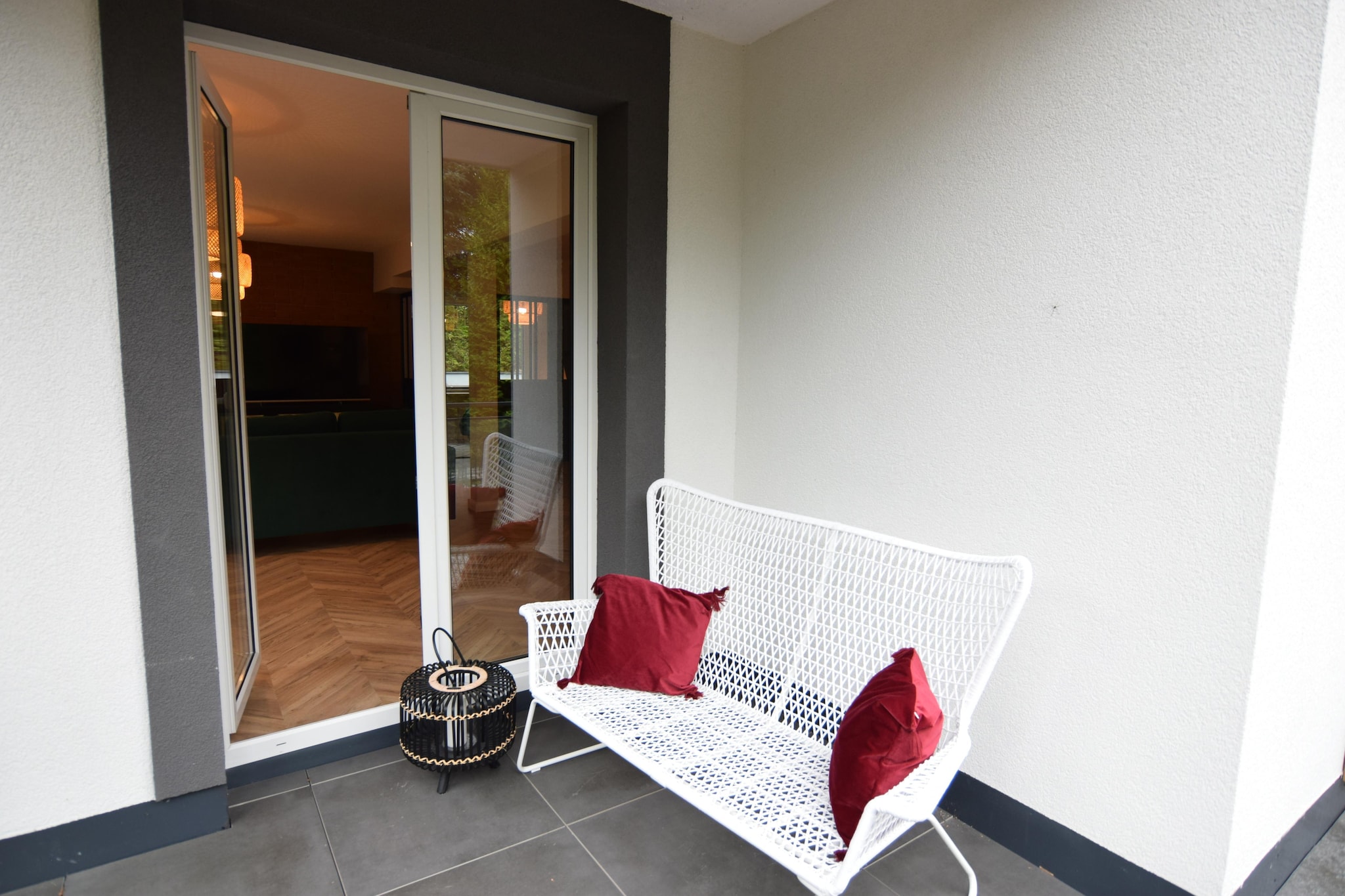 Apartament na I piętrze Stężyca - Terrasse/Balkon