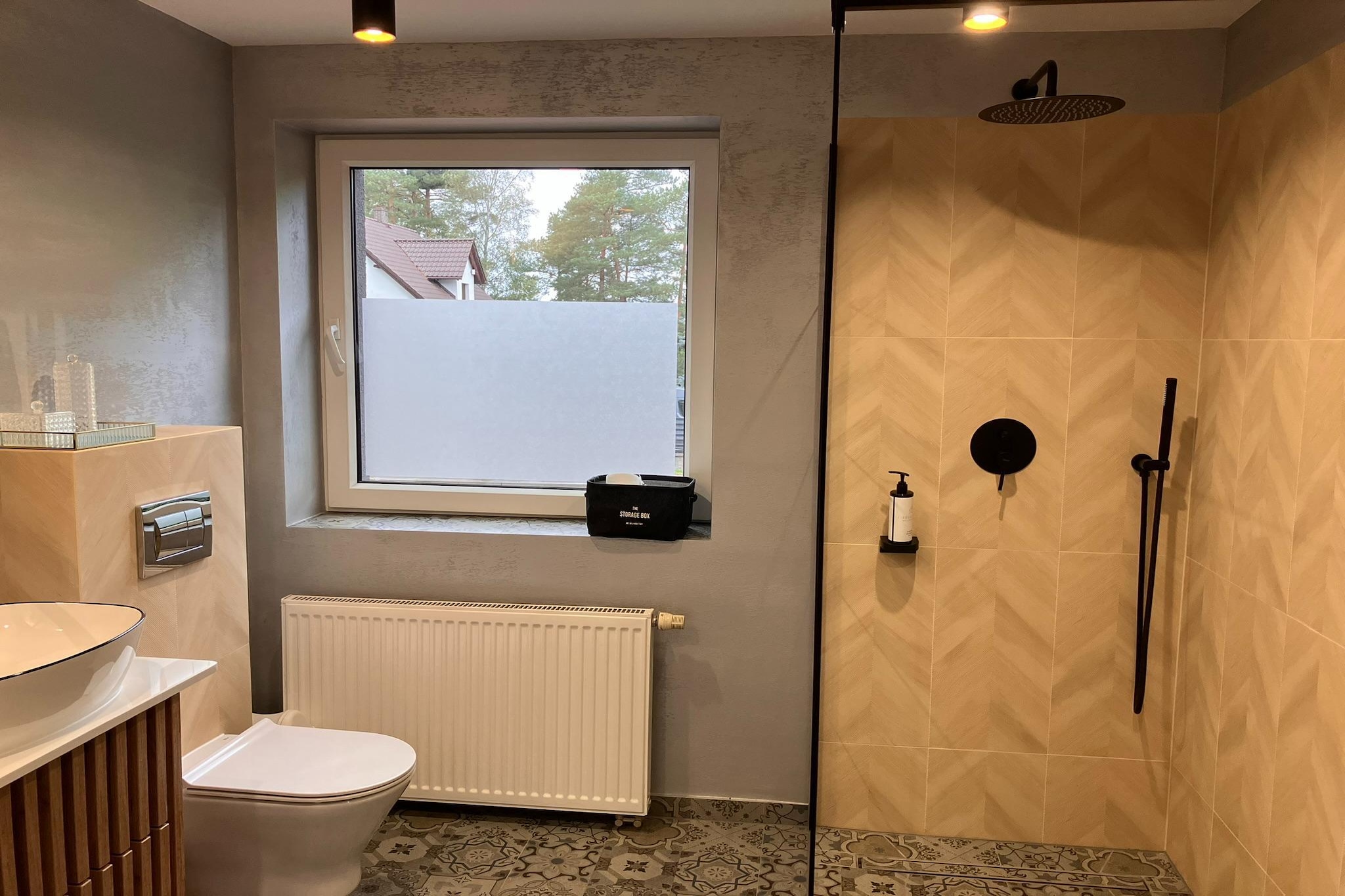 Apartament na I piętrze Stężyca - Badezimmer