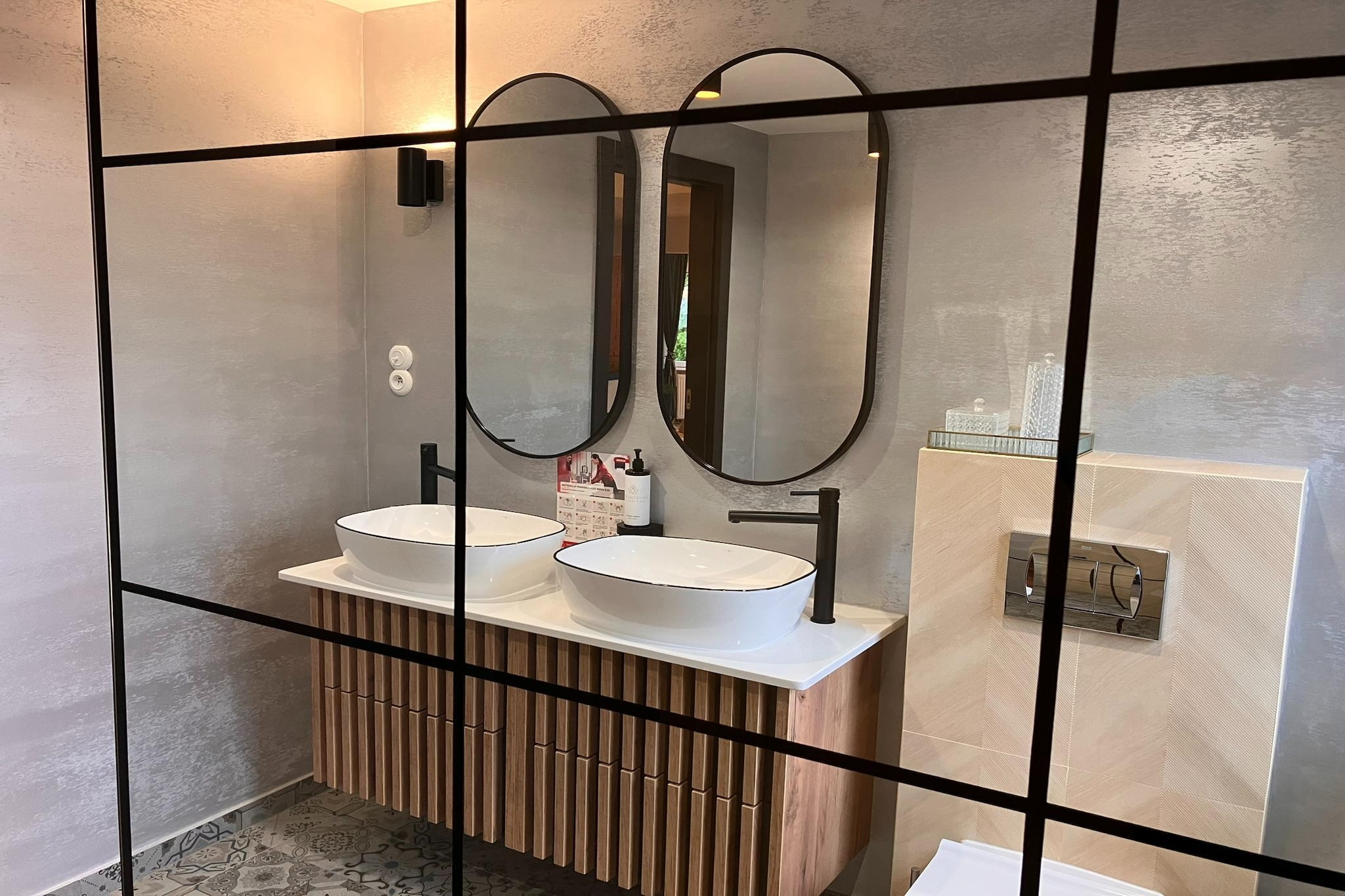 Apartament na I piętrze Stężyca - Badezimmer