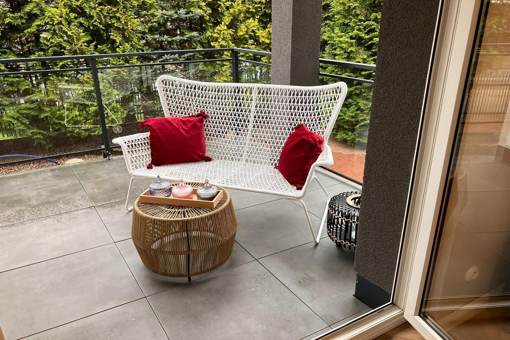 Apartament na I piętrze Stężyca - Terrasse/Balkon