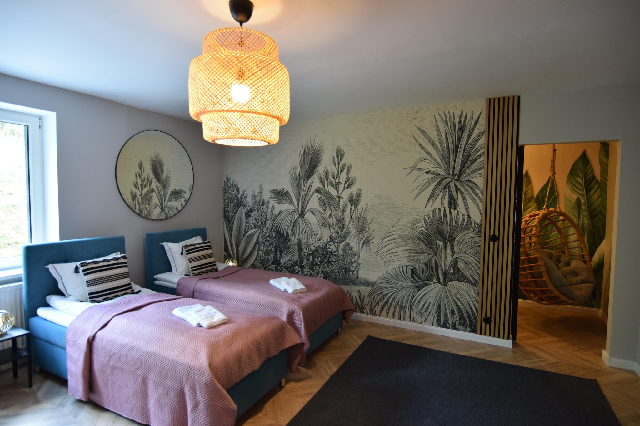 Apartament na II piętrze z prywatną sauną Stężyca - Schlafzimmer