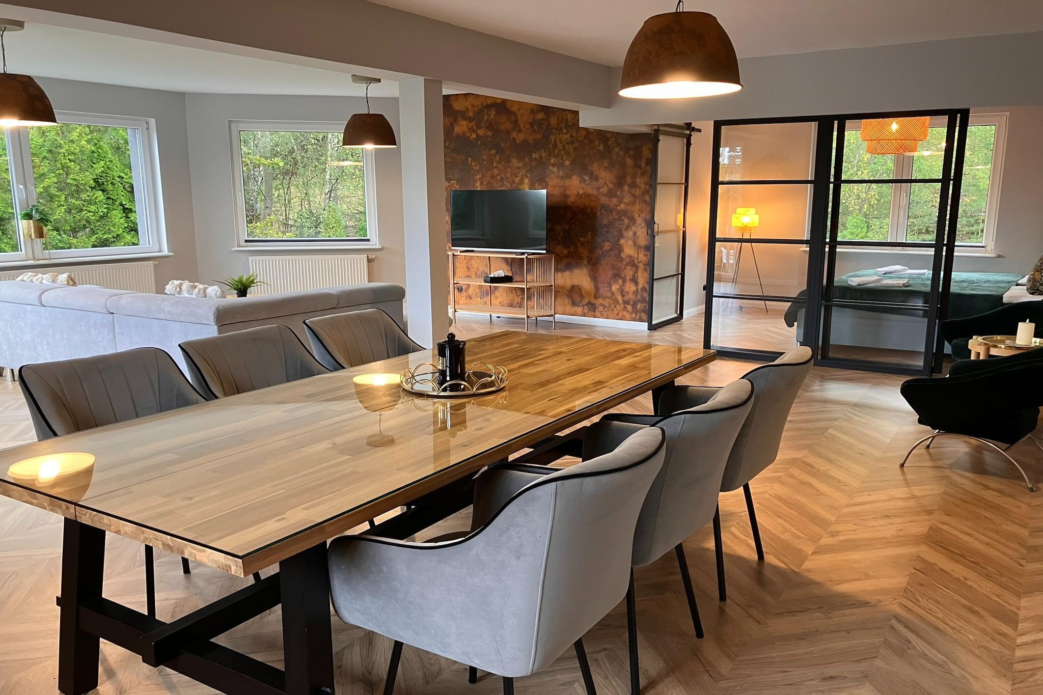 Apartament na II piętrze z prywatną sauną Stężyca - Esszimmer
