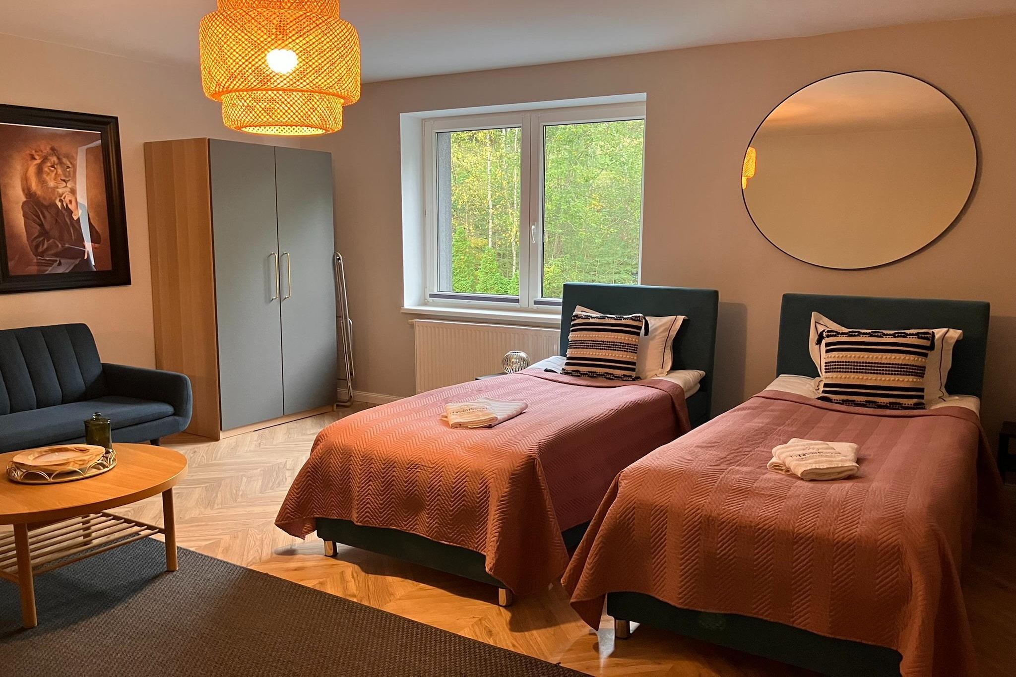 Apartament na II piętrze z prywatną sauną Stężyca - Schlafzimmer