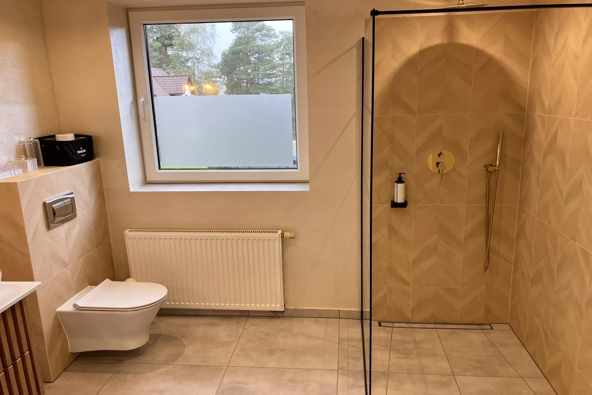 Apartament na II piętrze z prywatną sauną Stężyca - Badezimmer