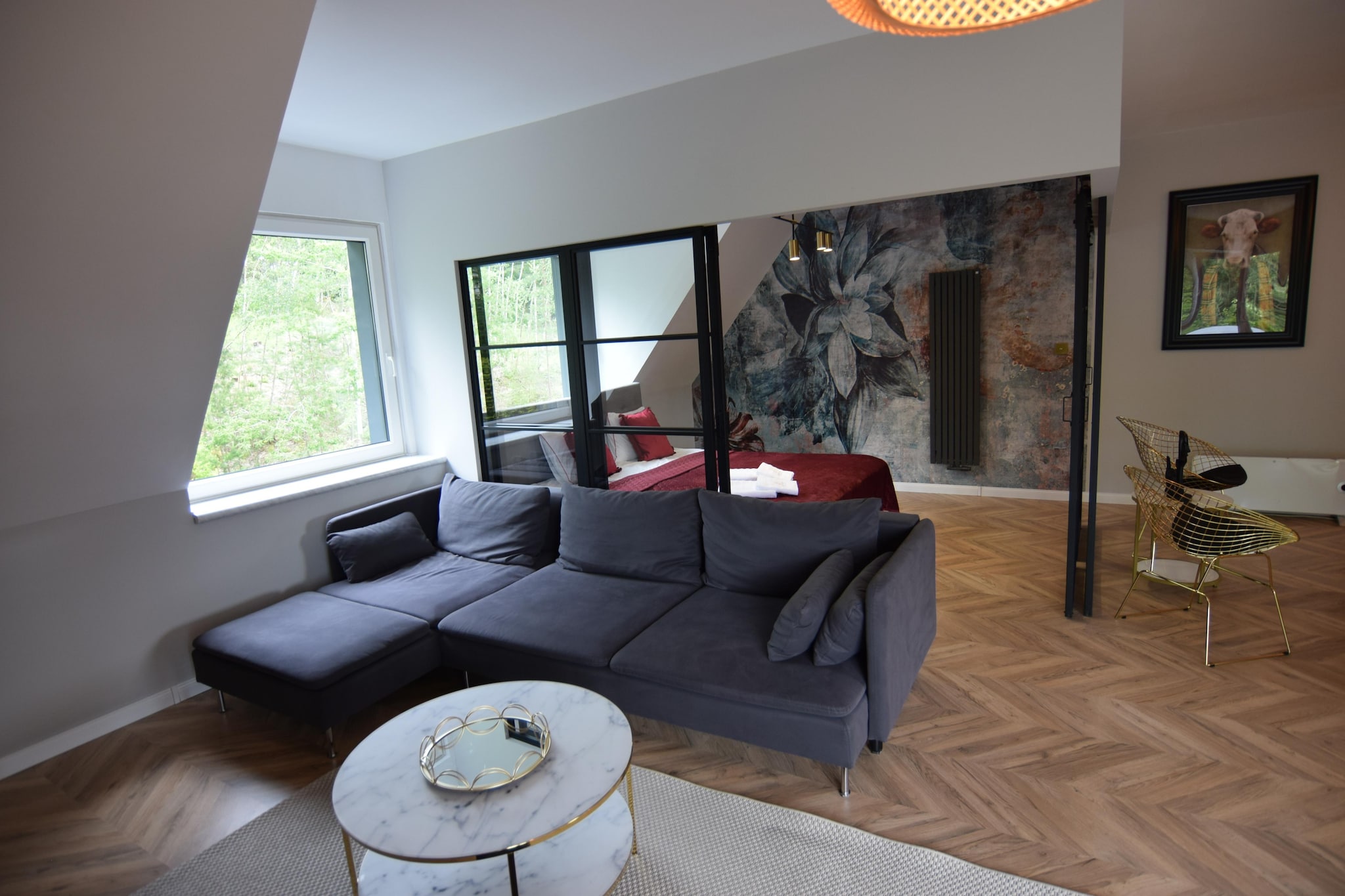 Apartament na III piętrze z prywatną sauną i dużym tarasem Stężyca