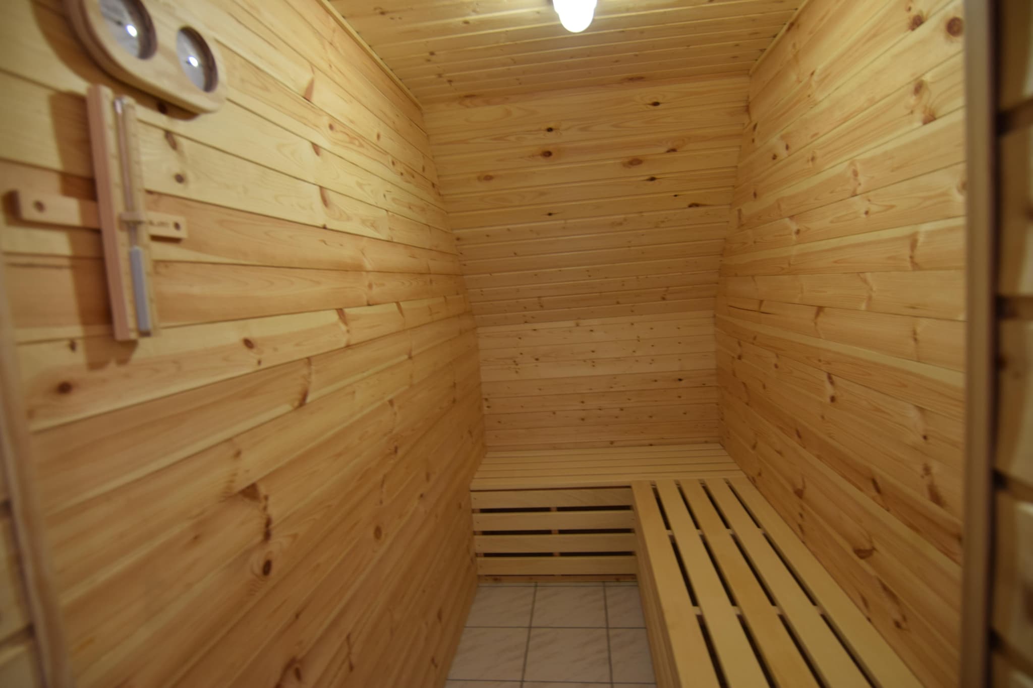 Apartament na III piętrze z prywatną sauną i dużym tarasem Stężyca - Sauna