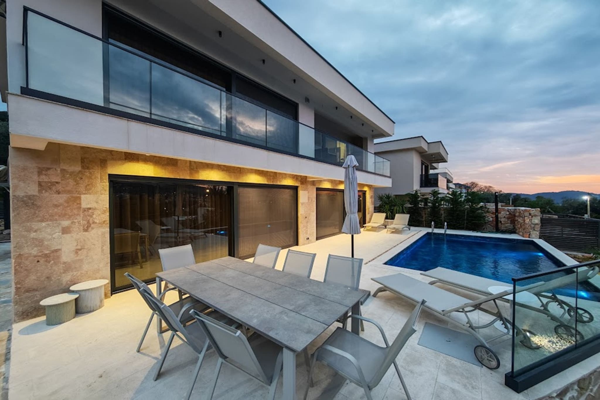 Villa Bartula - Terrasbalkon