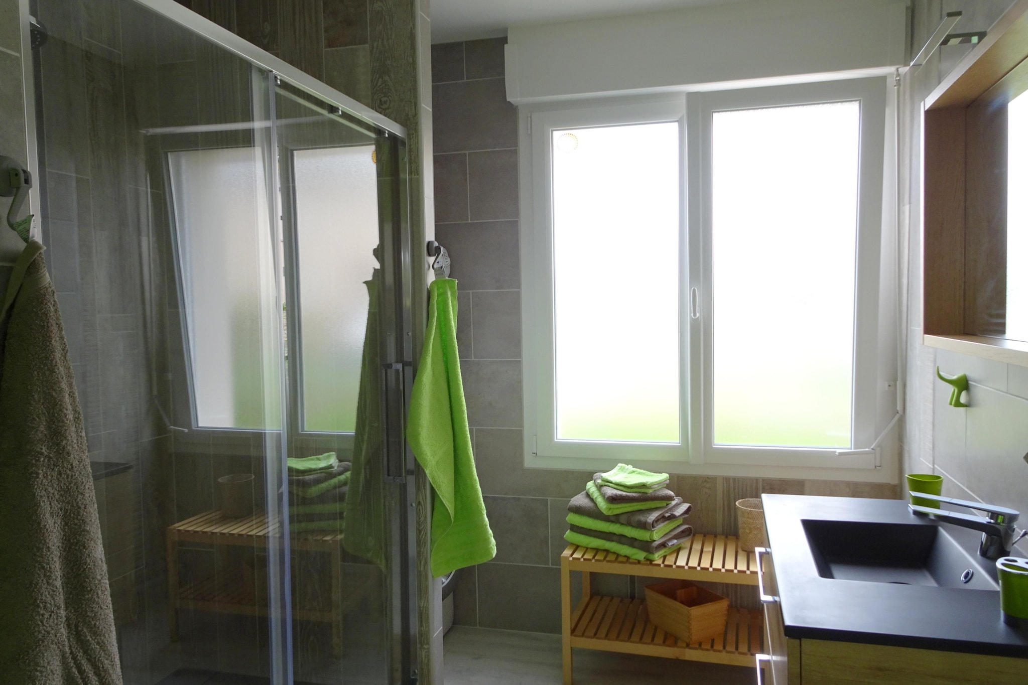 Holiday Home Saint-Marcouf - Badkamer