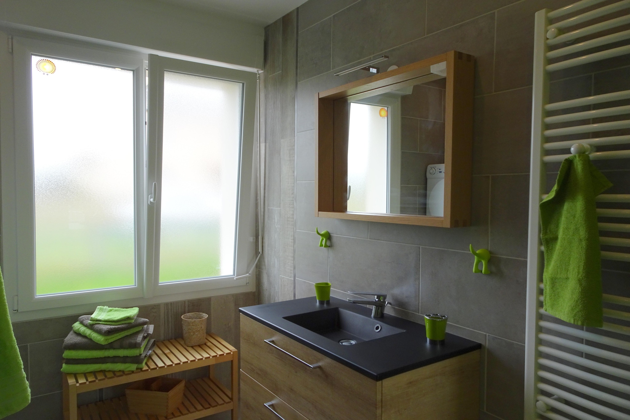 Holiday Home Saint-Marcouf - Badkamer