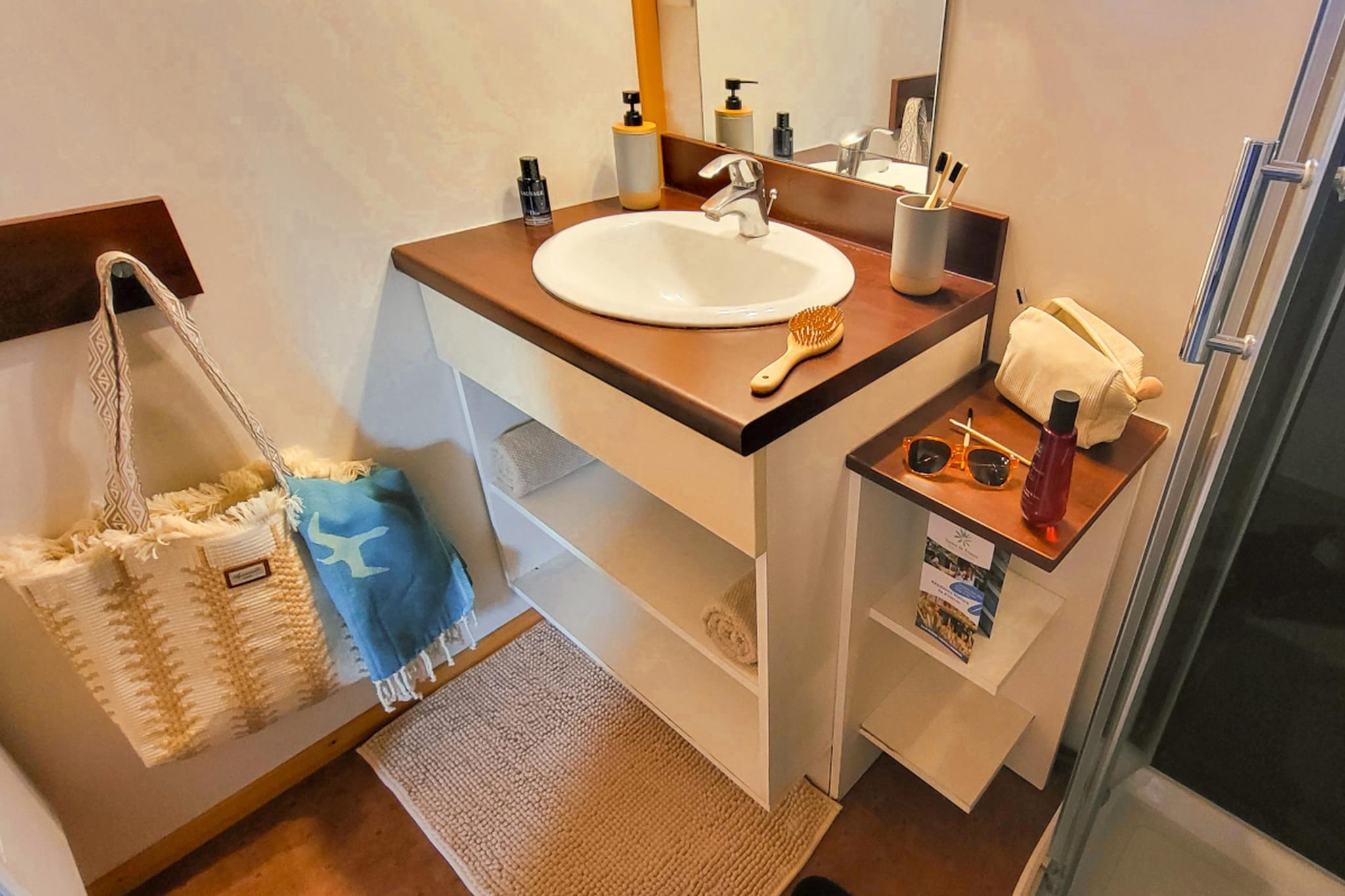 Hameaux des Marines 1-Bedroom Cottage - 2 people - Badkamer