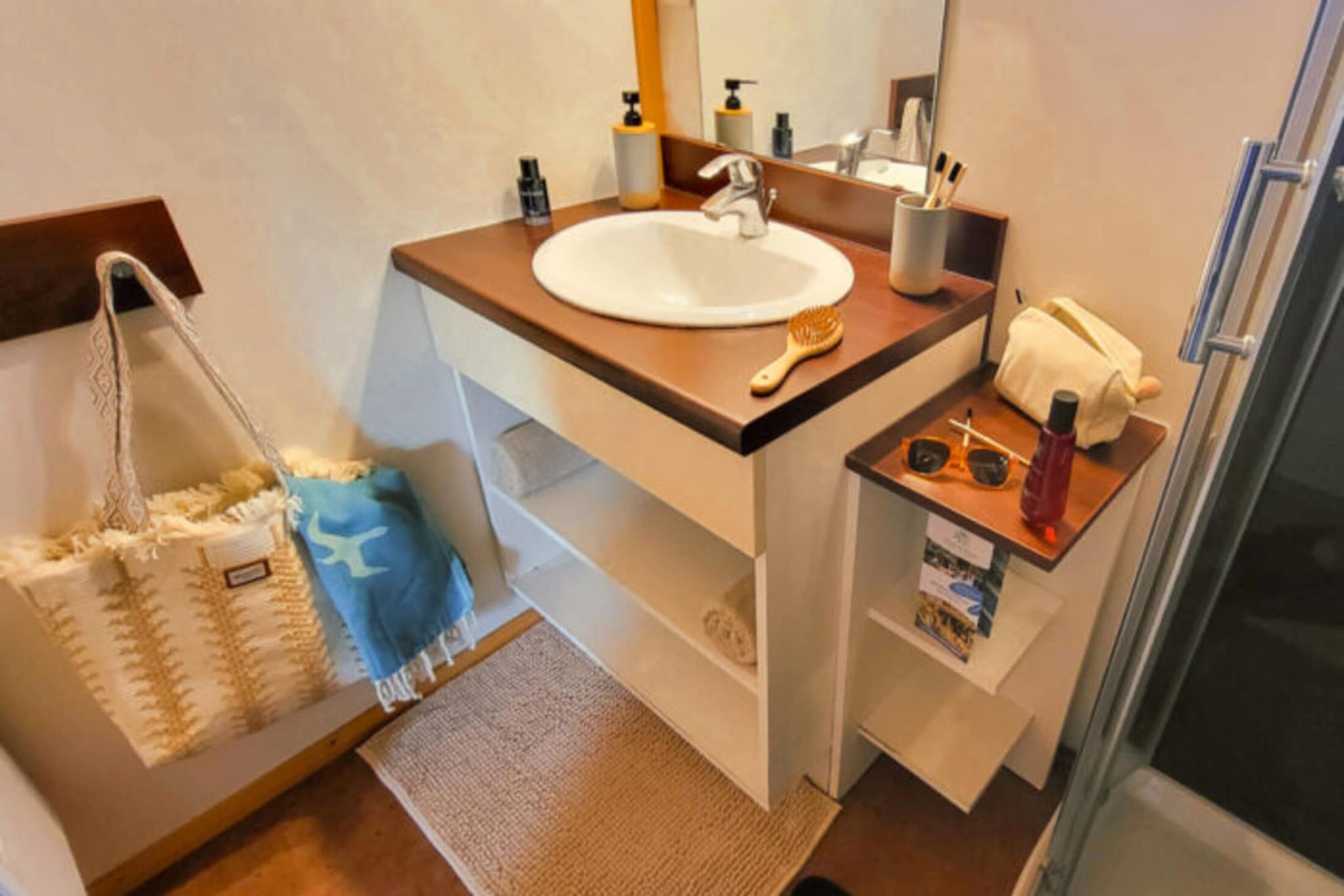 Hameaux des Marines 2-Bedroom Cottage - 6 people - Badkamer