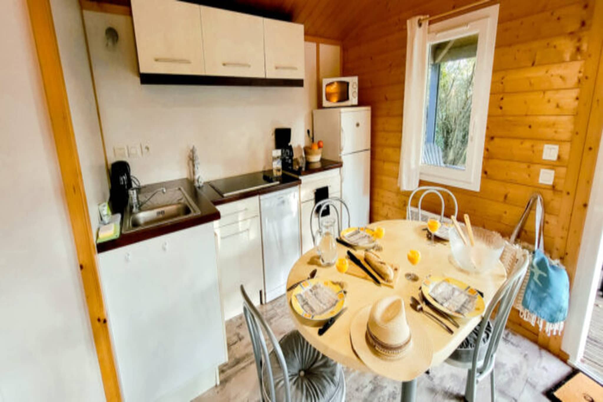 Hameaux des Marines 2-Bedroom Cottage - 4 people - Keuken