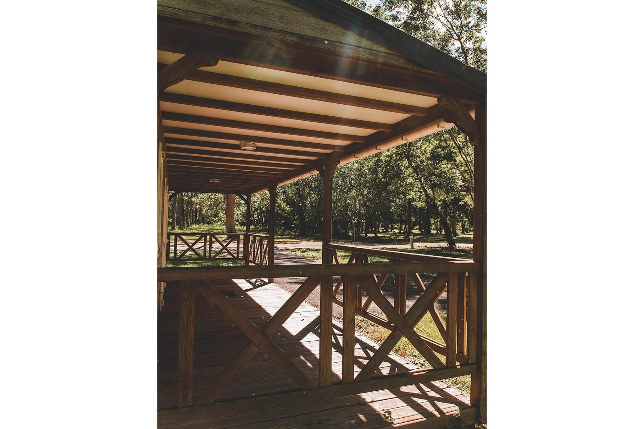Camping Moncontour Active Park 3-Bedroom Chalet - 6/8 people - Terrasse/Balkon