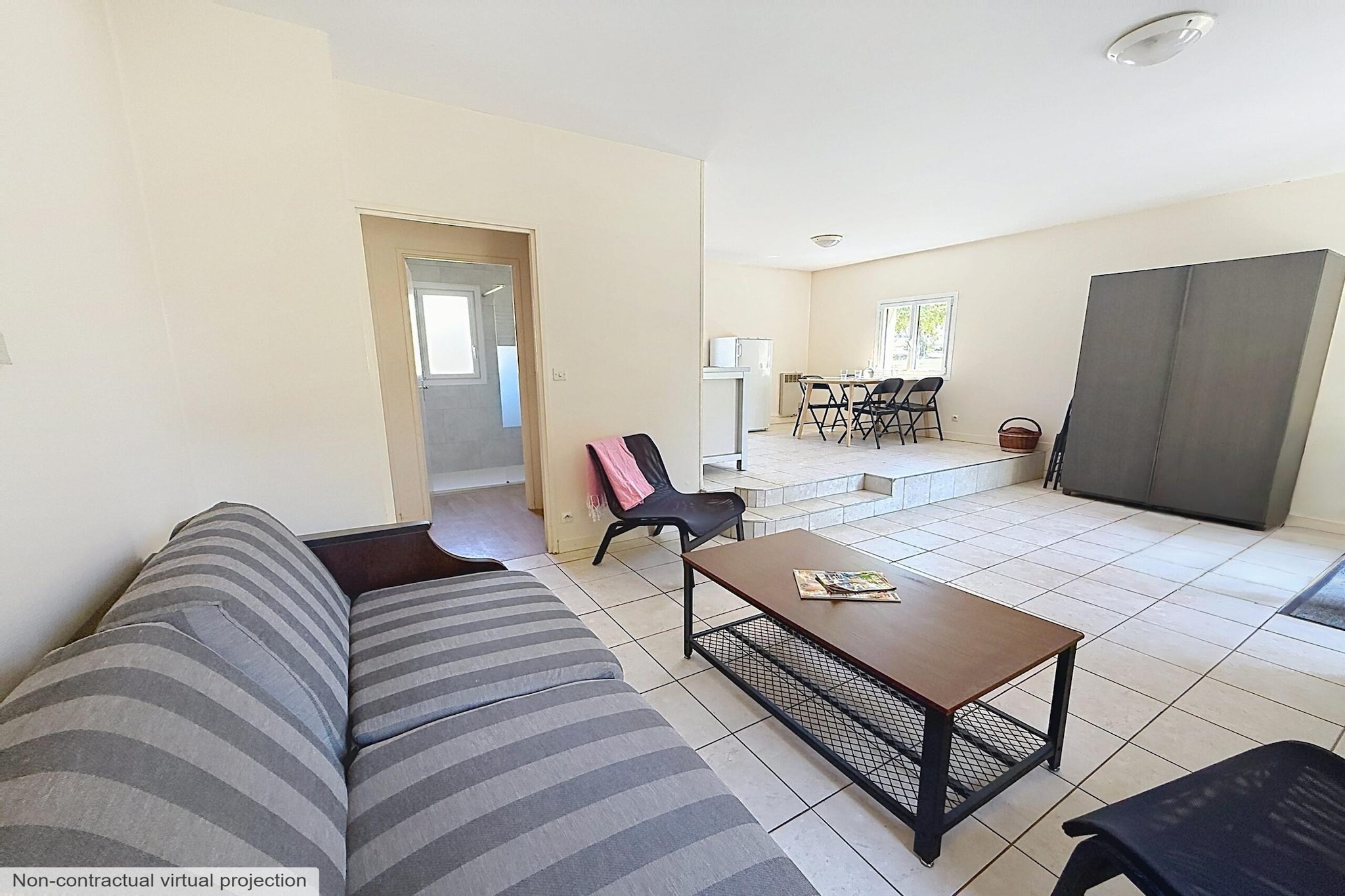 Camping Moncontour Active Park 2-Bedroom House - 6 people - Wohnzimmer