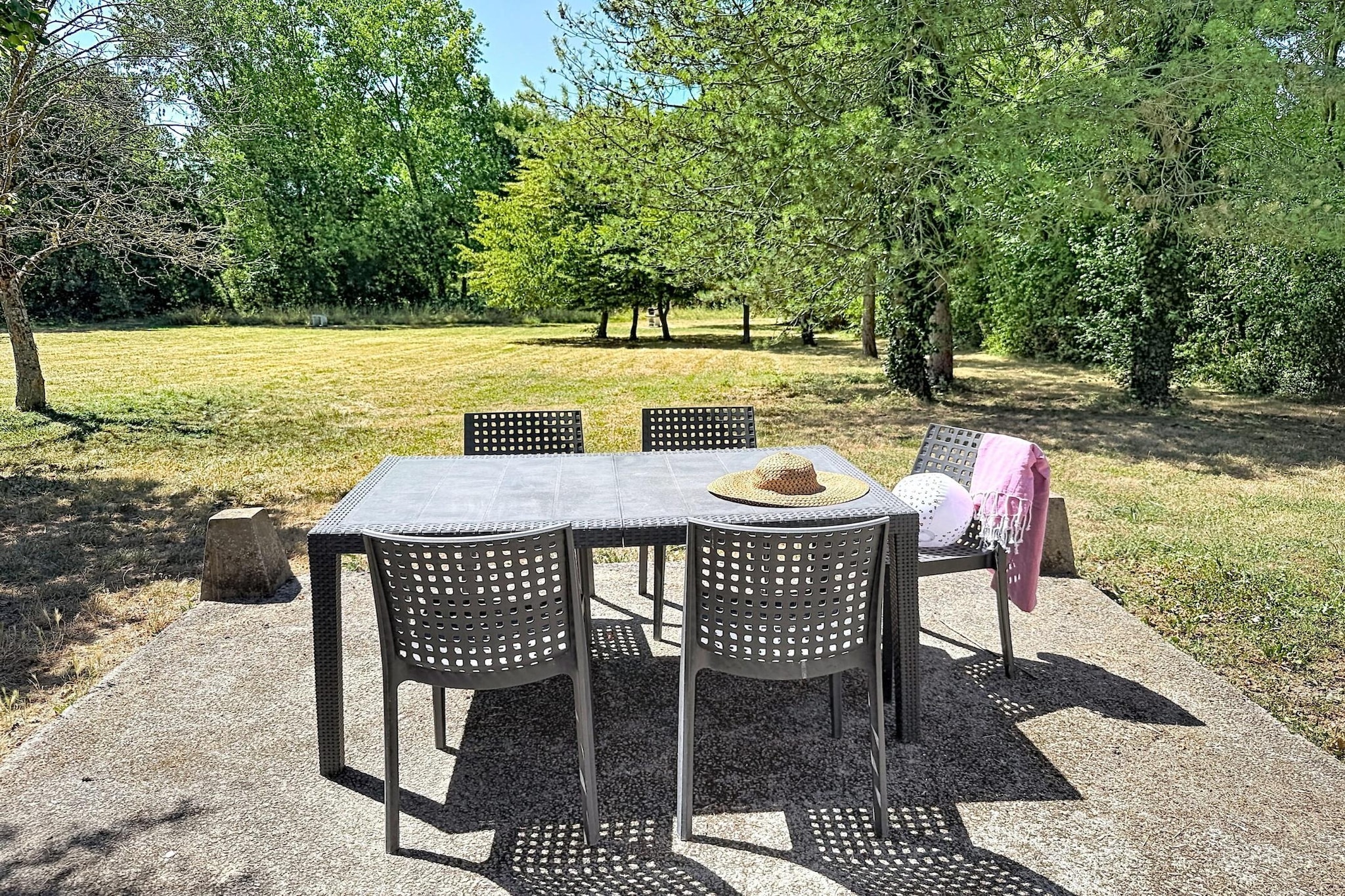 Camping Moncontour Active Park 2-Bedroom House - 6 people - Terrasse/Balkon
