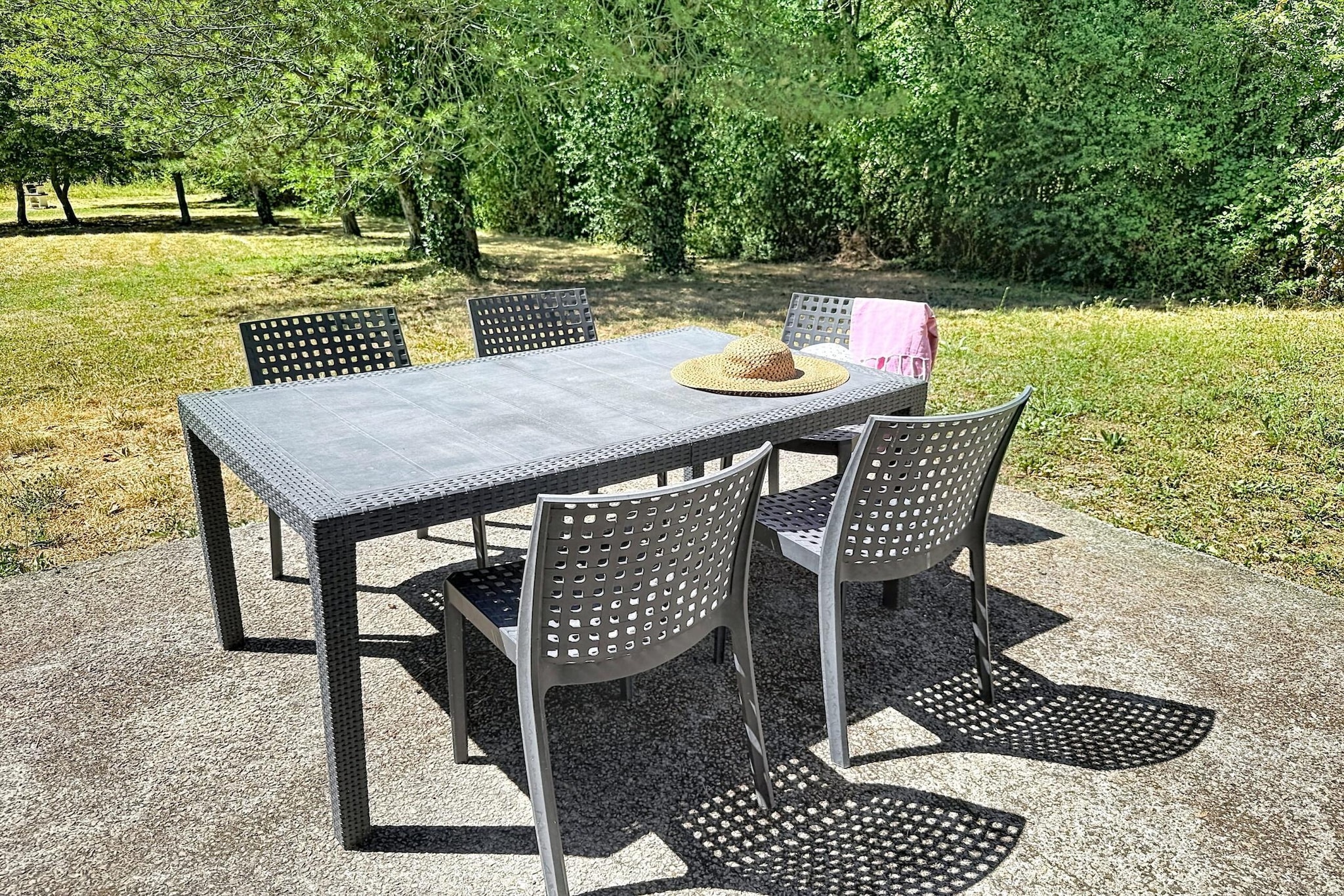 Camping Moncontour Active Park 2-Bedroom House - 6 people - Terrasse/Balkon