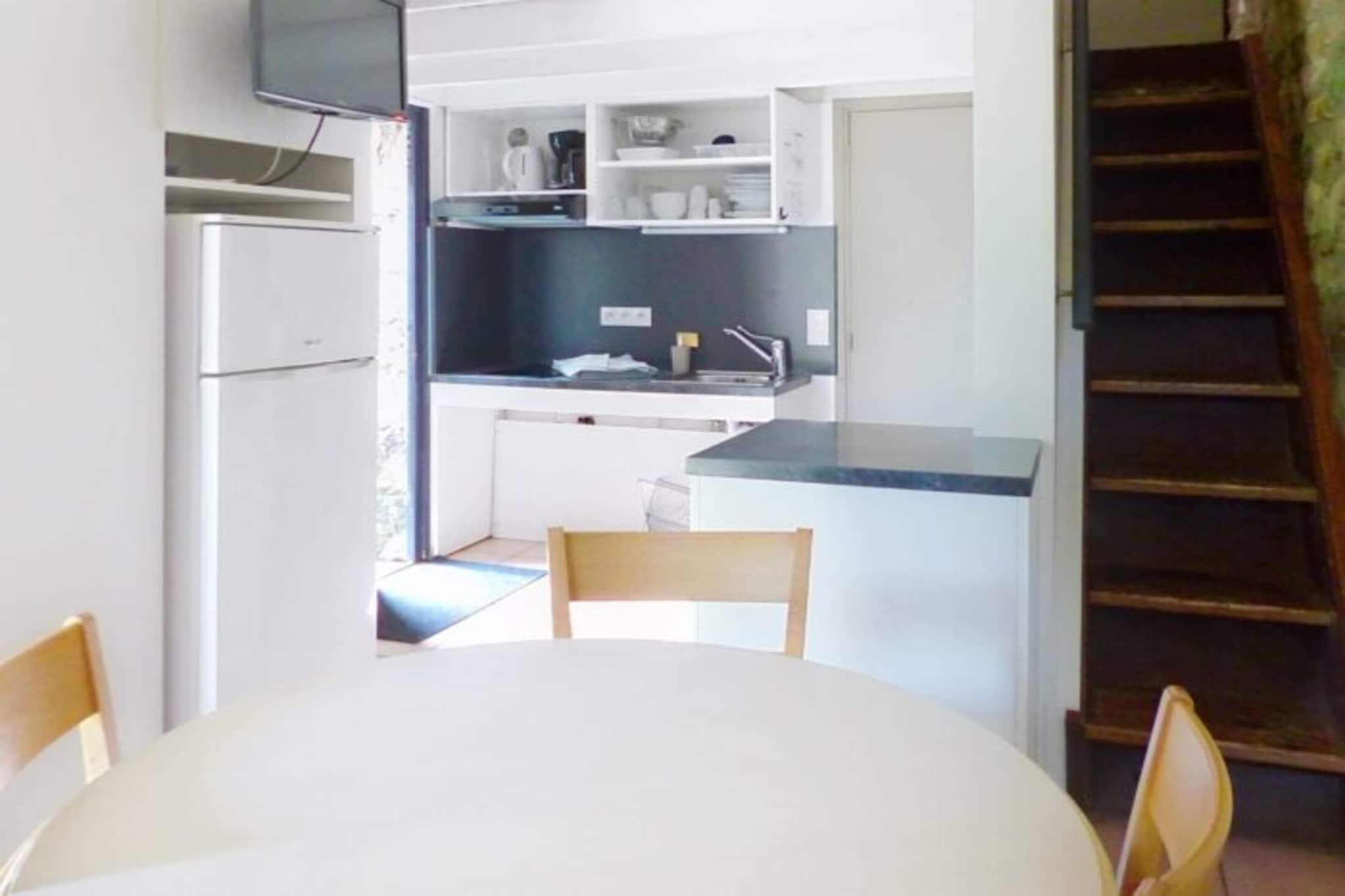 Domaine des Vans 1-Bedroom Cottage with Mezzanine - 2 people - Cuisine