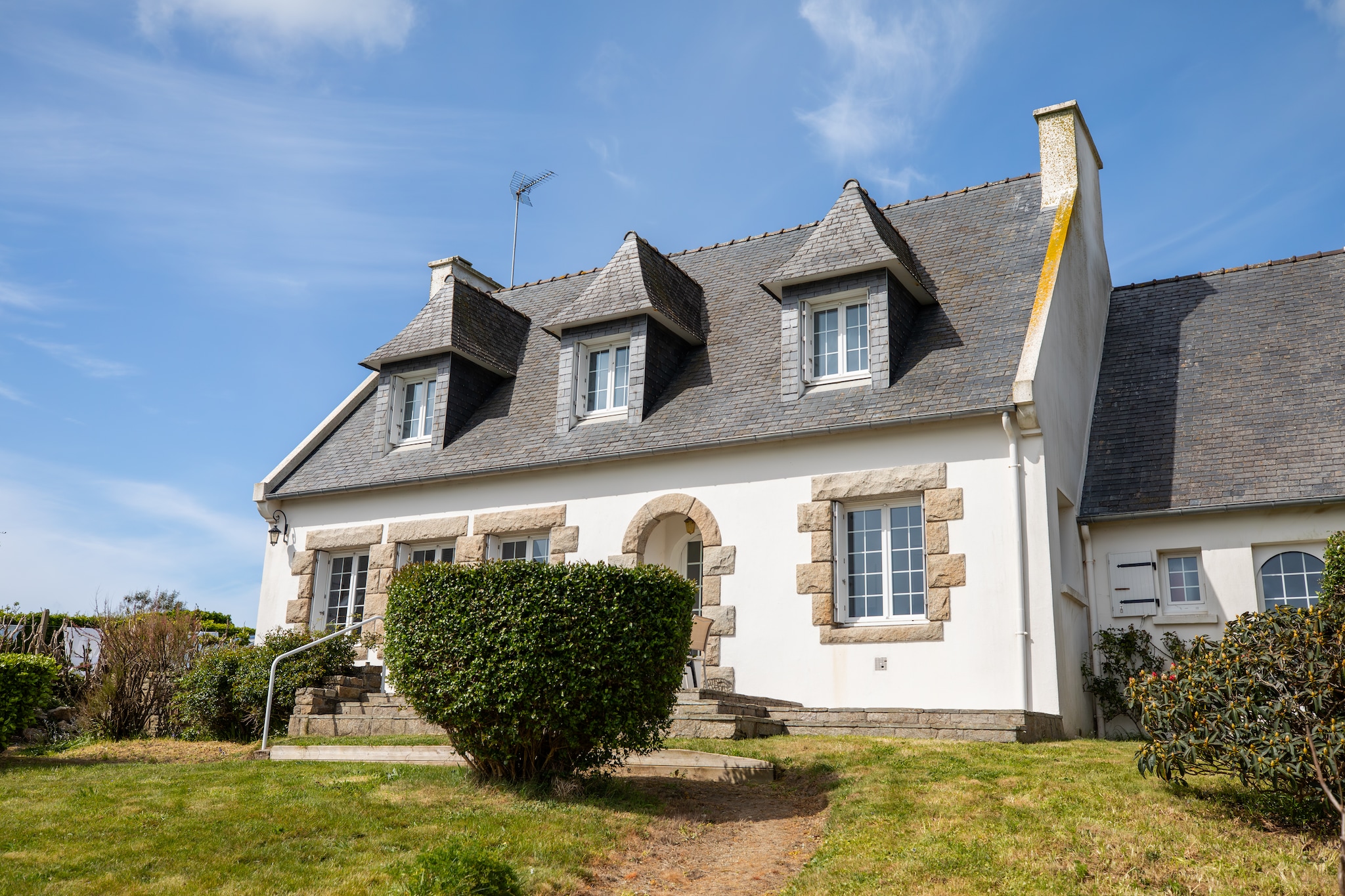 Maison de vacances vue panoramique sur la mer - Außenbereich Sommer