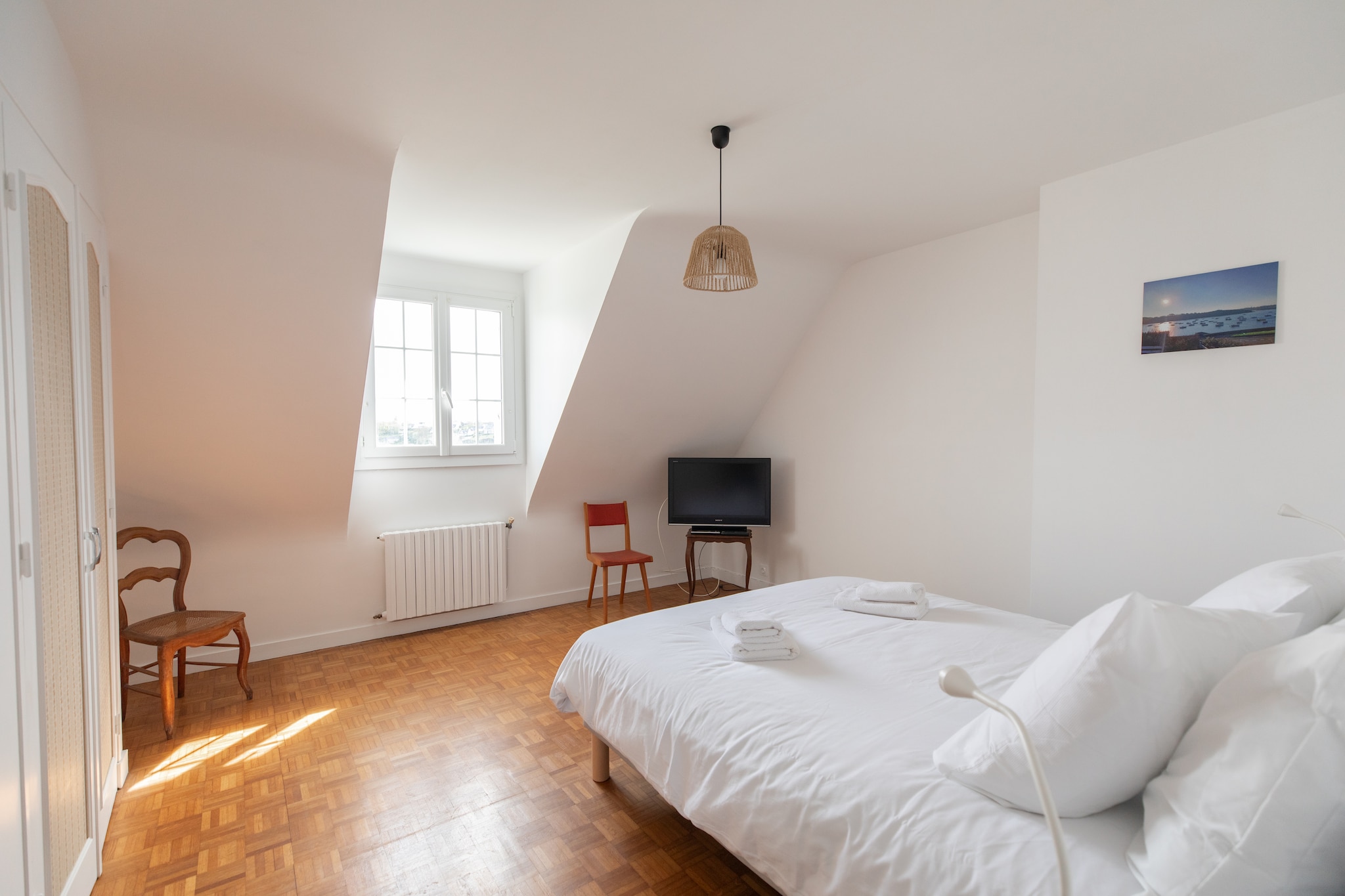 Maison de vacances vue panoramique sur la mer - Schlafzimmer