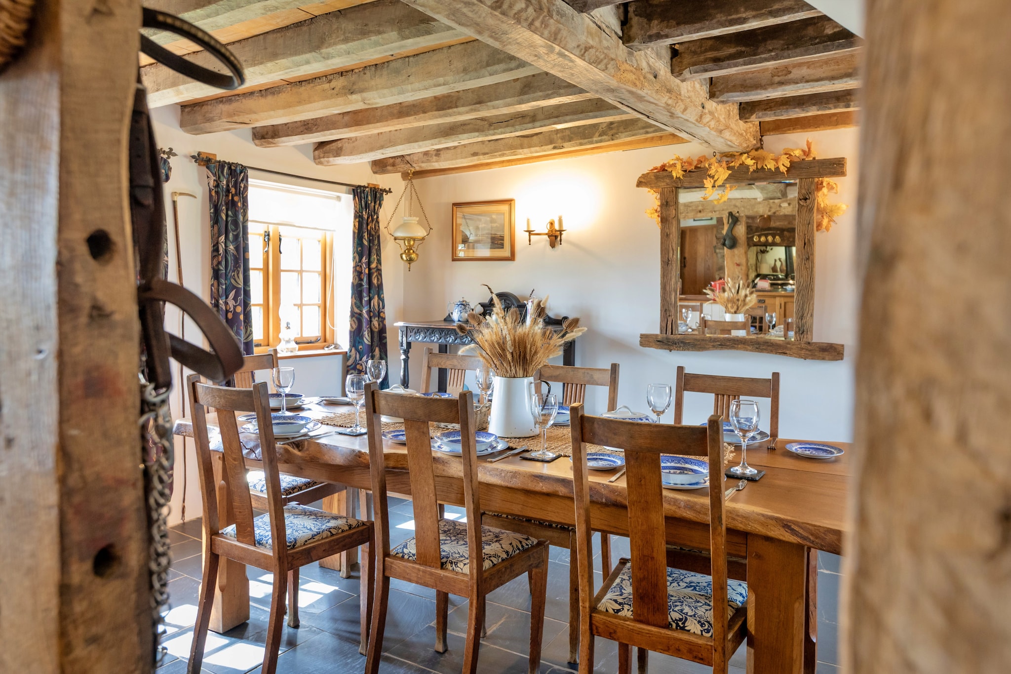 Waen Farm Cottage - Eetkamer