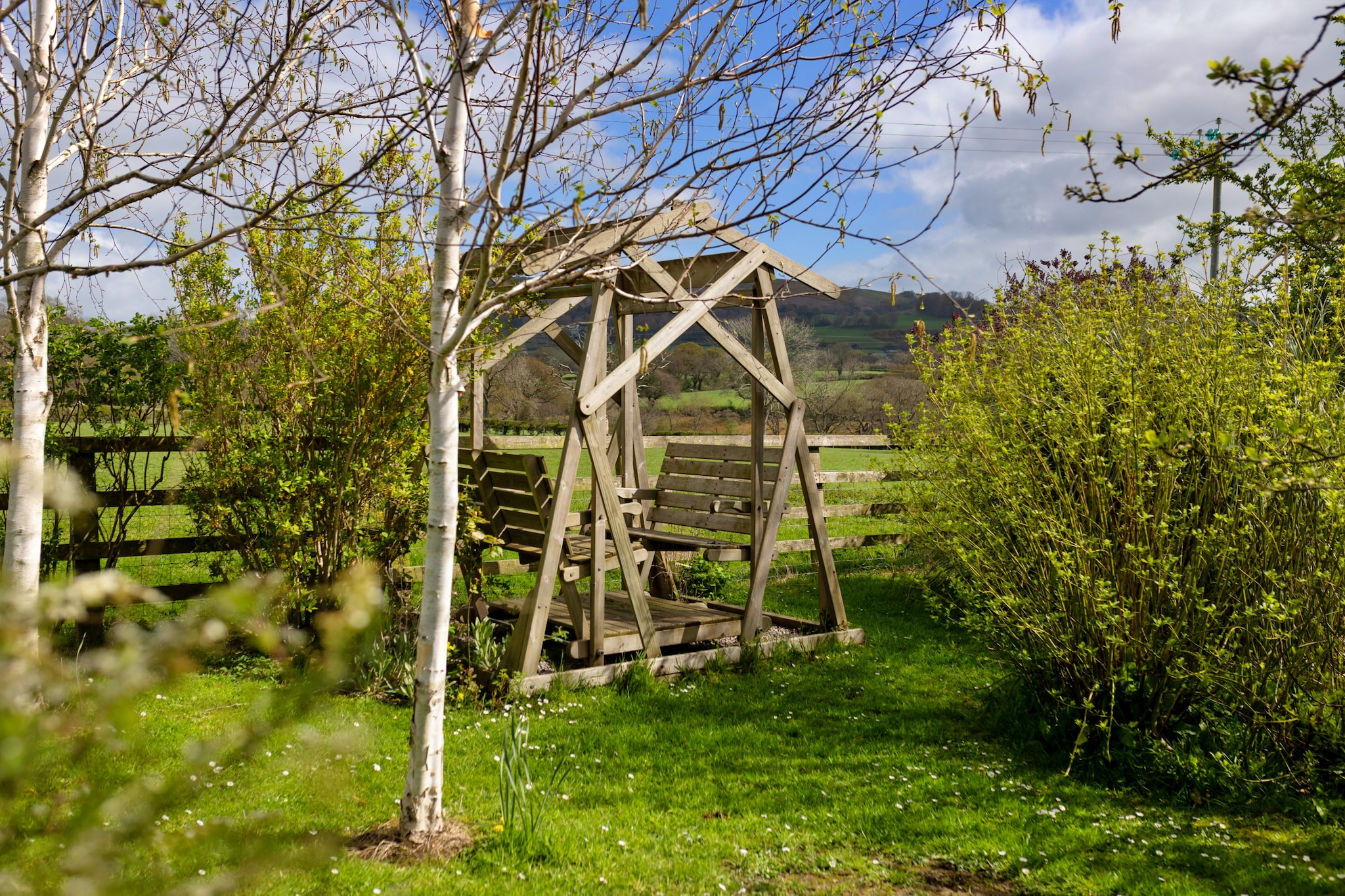 Waen Farm Cottage - Tuinen zomer