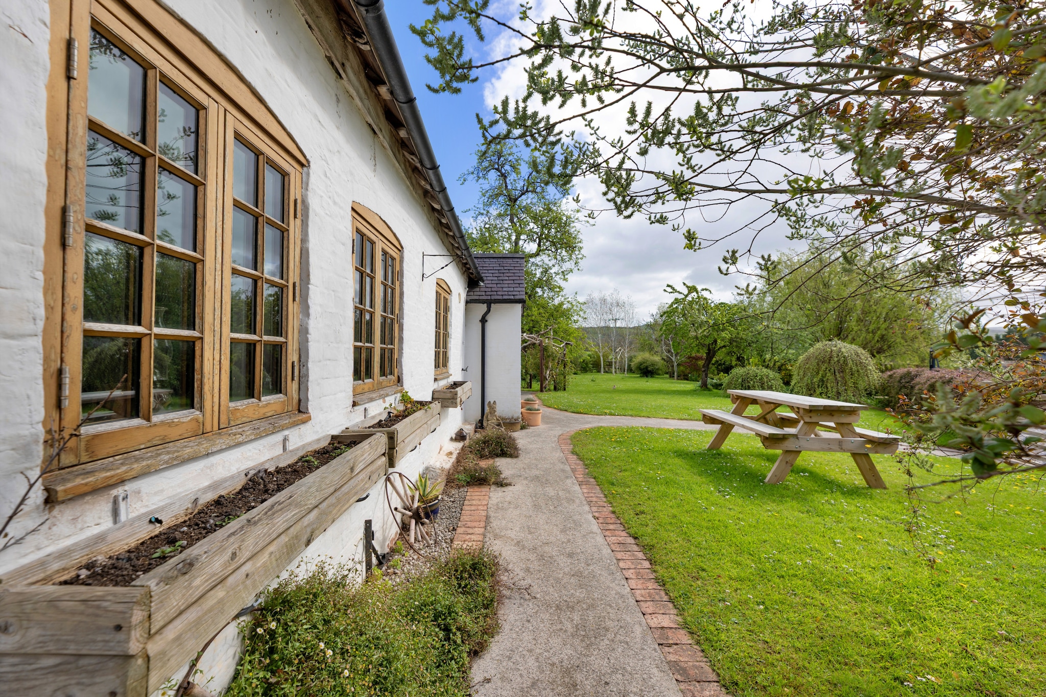 Waen Farm Cottage - Tuinen zomer