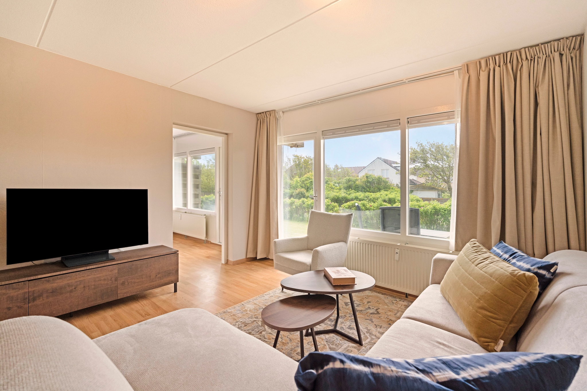 Beach Appartement 13 - Woonkamer