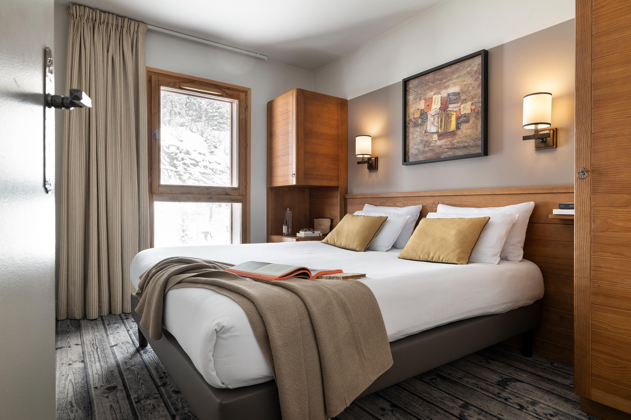 Residence P&V Premium les Terrasses d'Eos Apartment 4 people - 1 bedroom - Balcony - Chambre