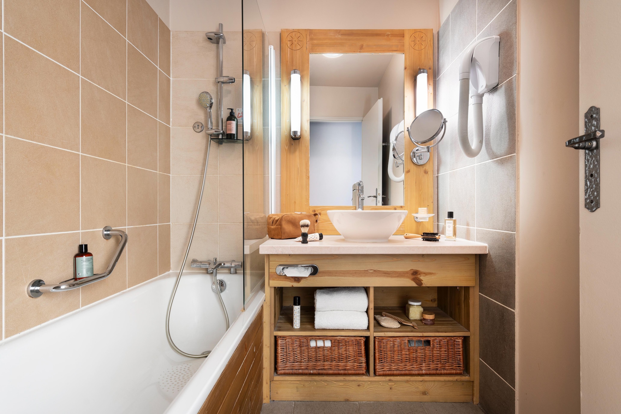 Residence P&V Premium les Terrasses d'Eos Apartment 4 people - 1 bedroom - Balcony - Salle de bain