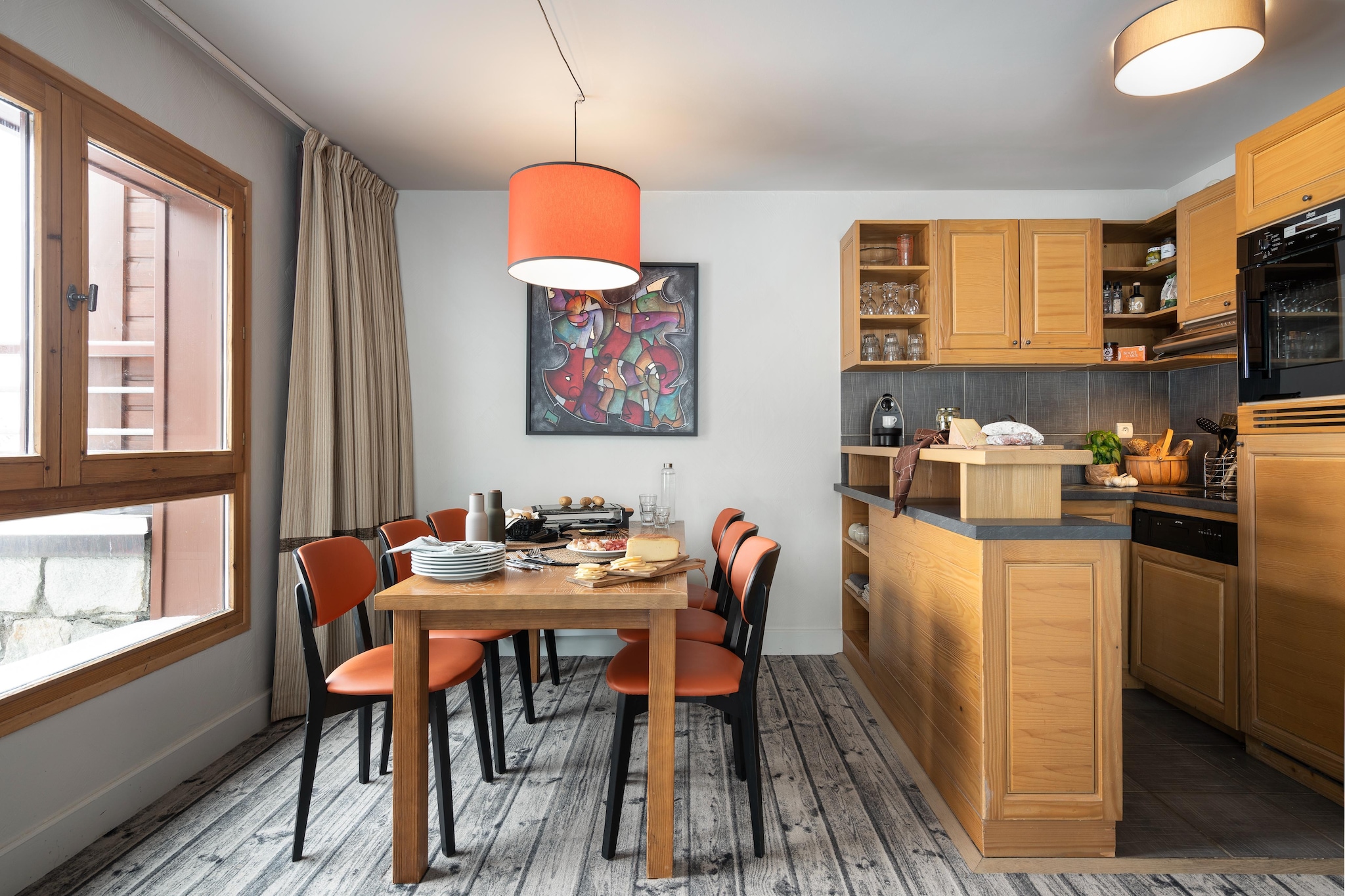 Residence P&V Premium les Terrasses d'Eos Apartment 6 people - 2 bedrooms - Balcony - Salle à manger