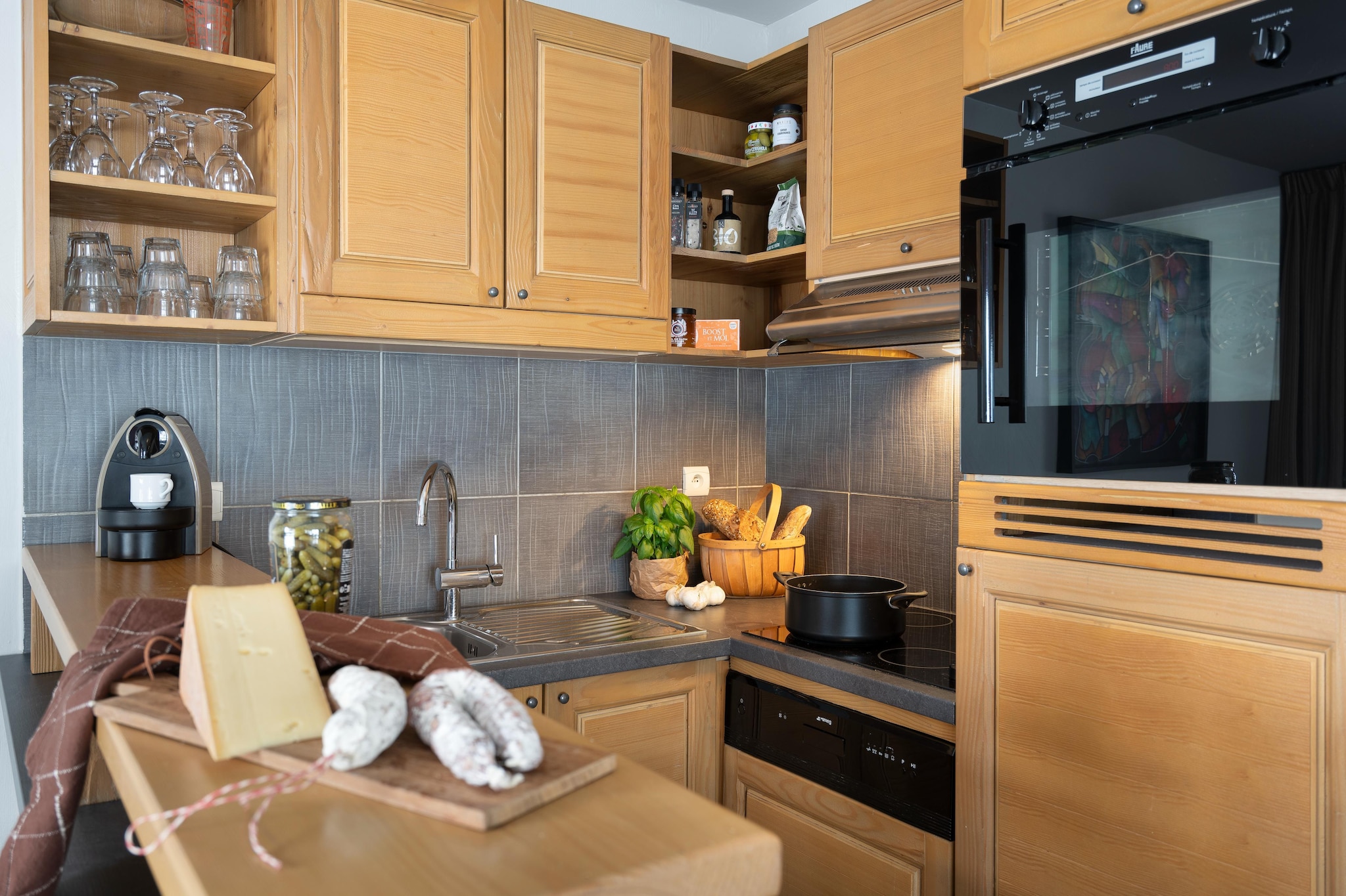 Residence P&V Premium les Terrasses d'Eos Apartment 6 people - 2 bedrooms - Balcony - Cuisine