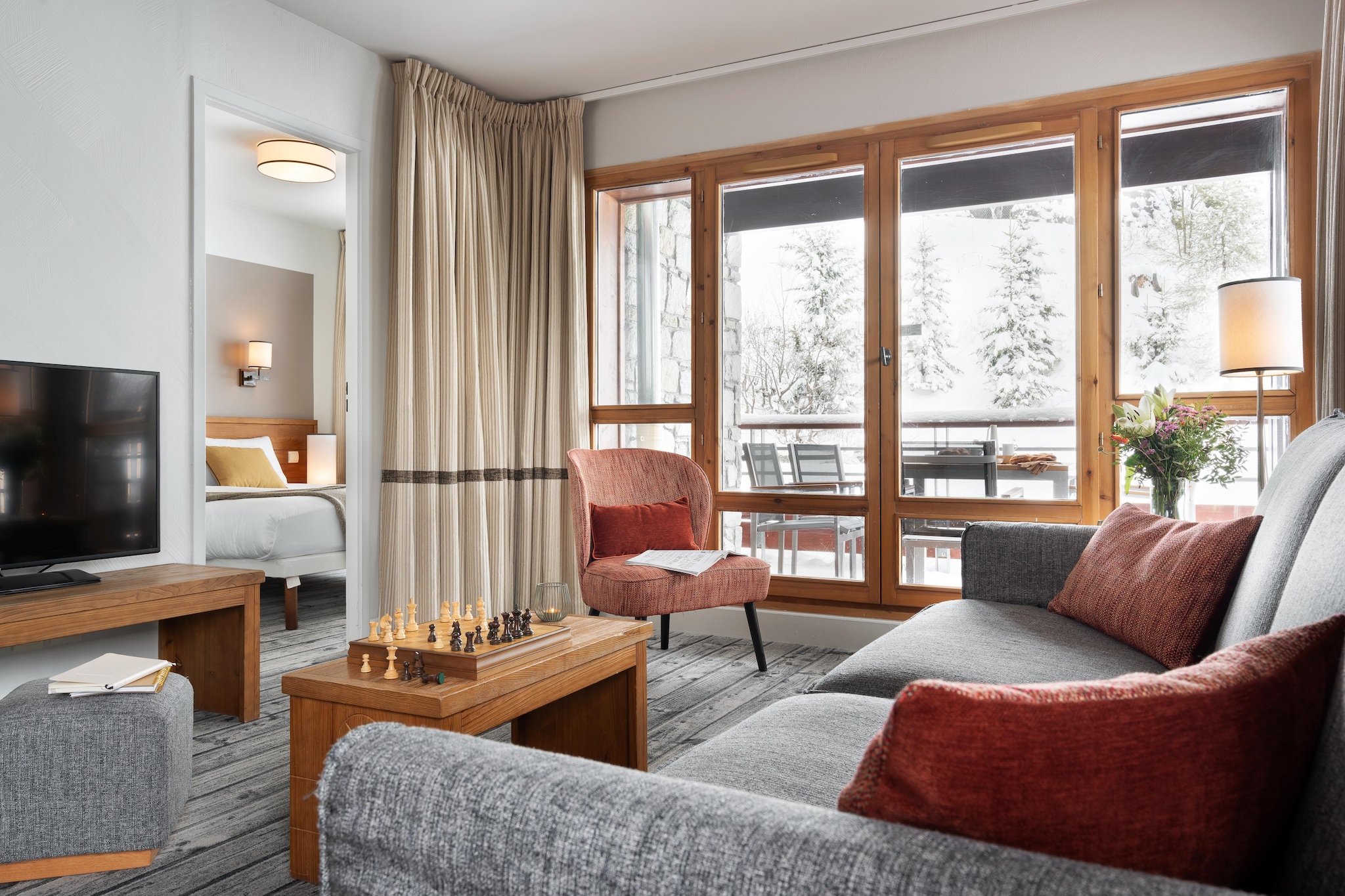 Residence P&V Premium les Terrasses d'Eos Apartment 6 people - 2 bedrooms - Balcony