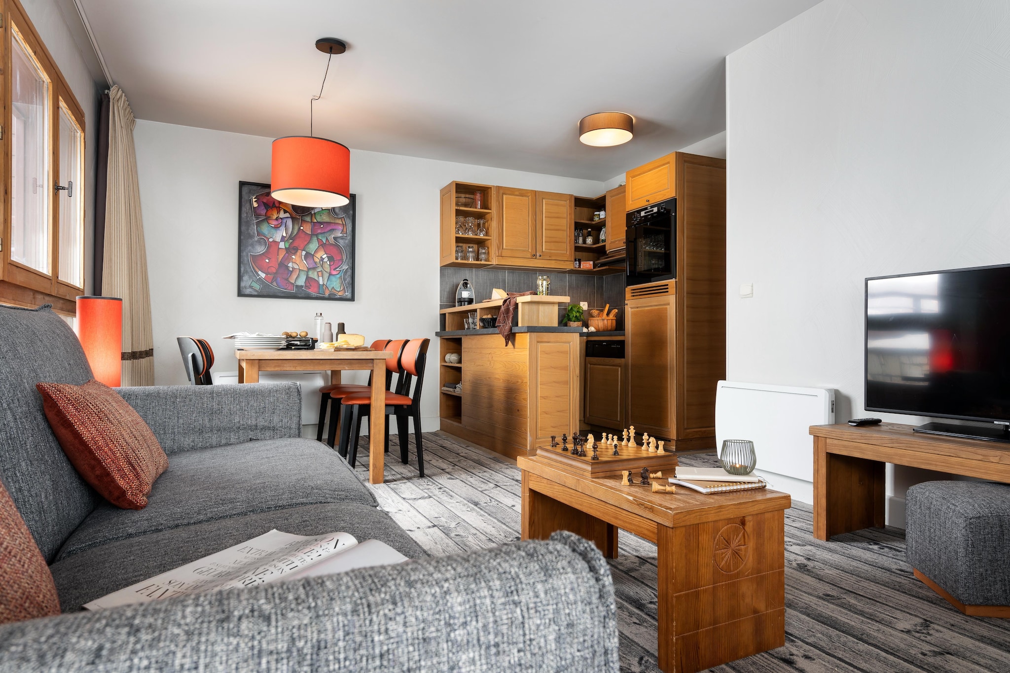 Residence P&V Premium les Terrasses d'Eos Apartment 6 people - 2 bedrooms - Balcony - Salon