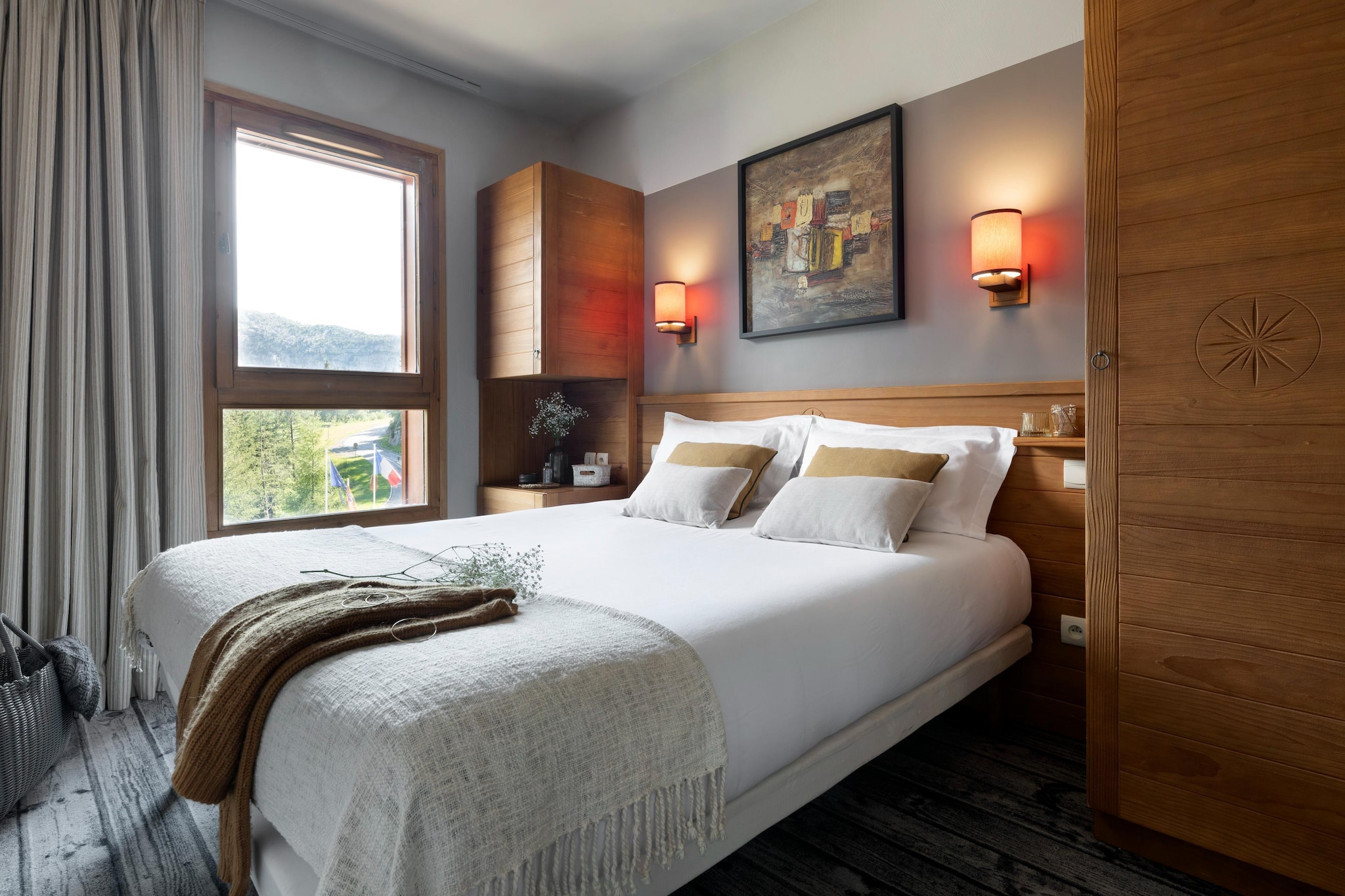 Residence P&V Premium les Terrasses d'Eos Apartment 8 people - 3 bedrooms - Balcony - Chambre